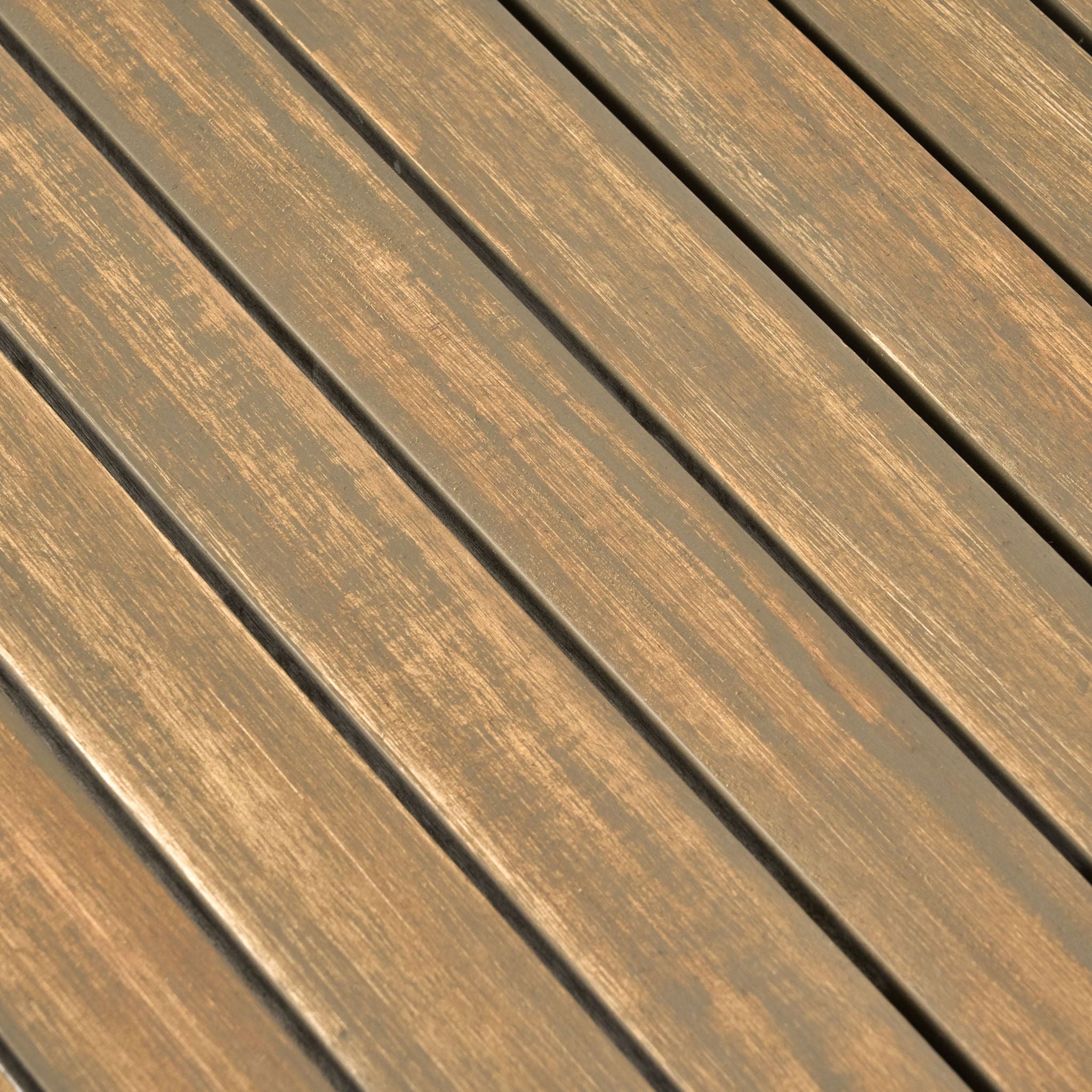 Outdoor Expandable Acacia Wood Dining Table With U Shaped Leg