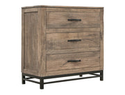International Furniture Direct Blacksmith - Chest - Truffle Brown / Oil Black | Meri Furniture