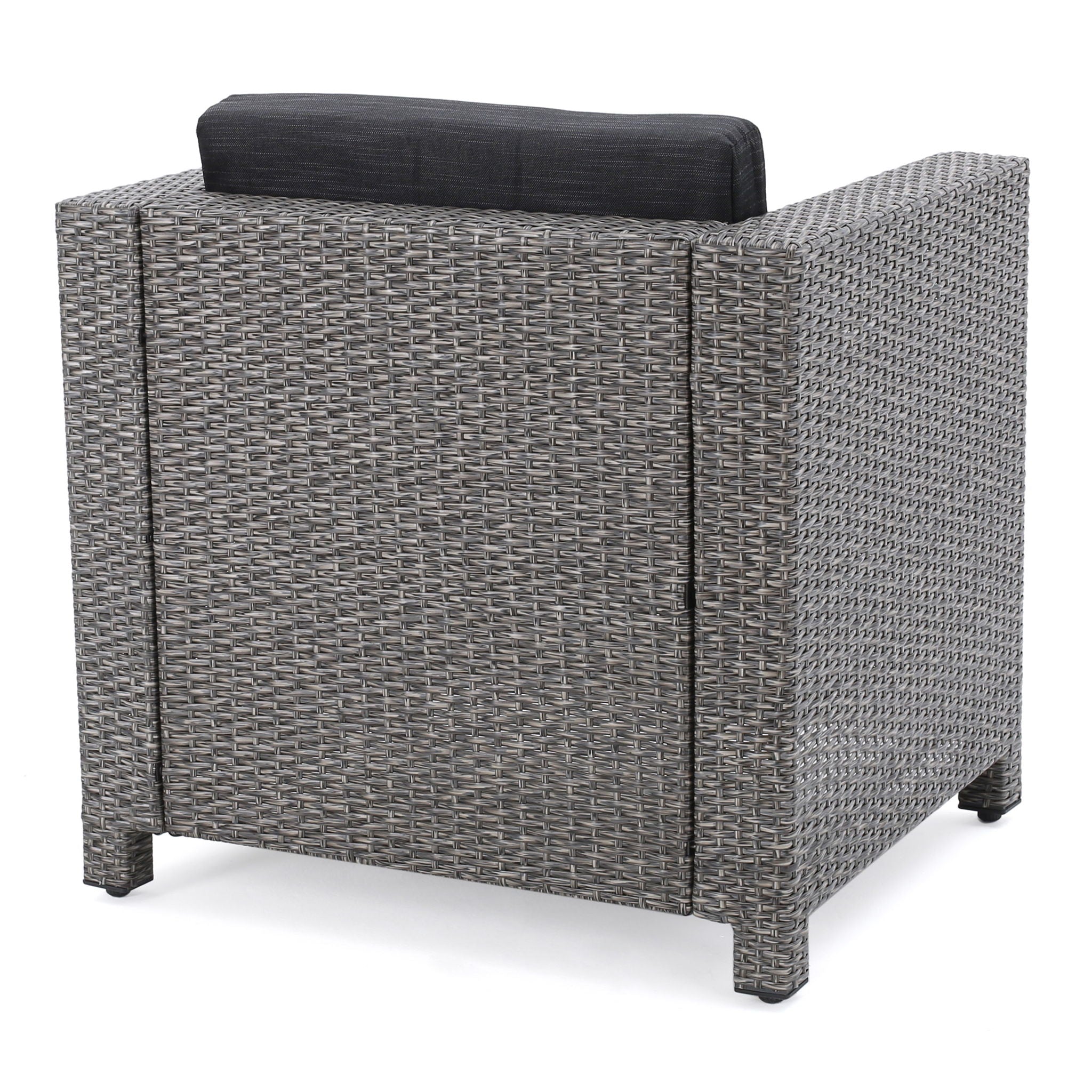 Stylish Outdoor Club Chair With Weather Resistant Cushions