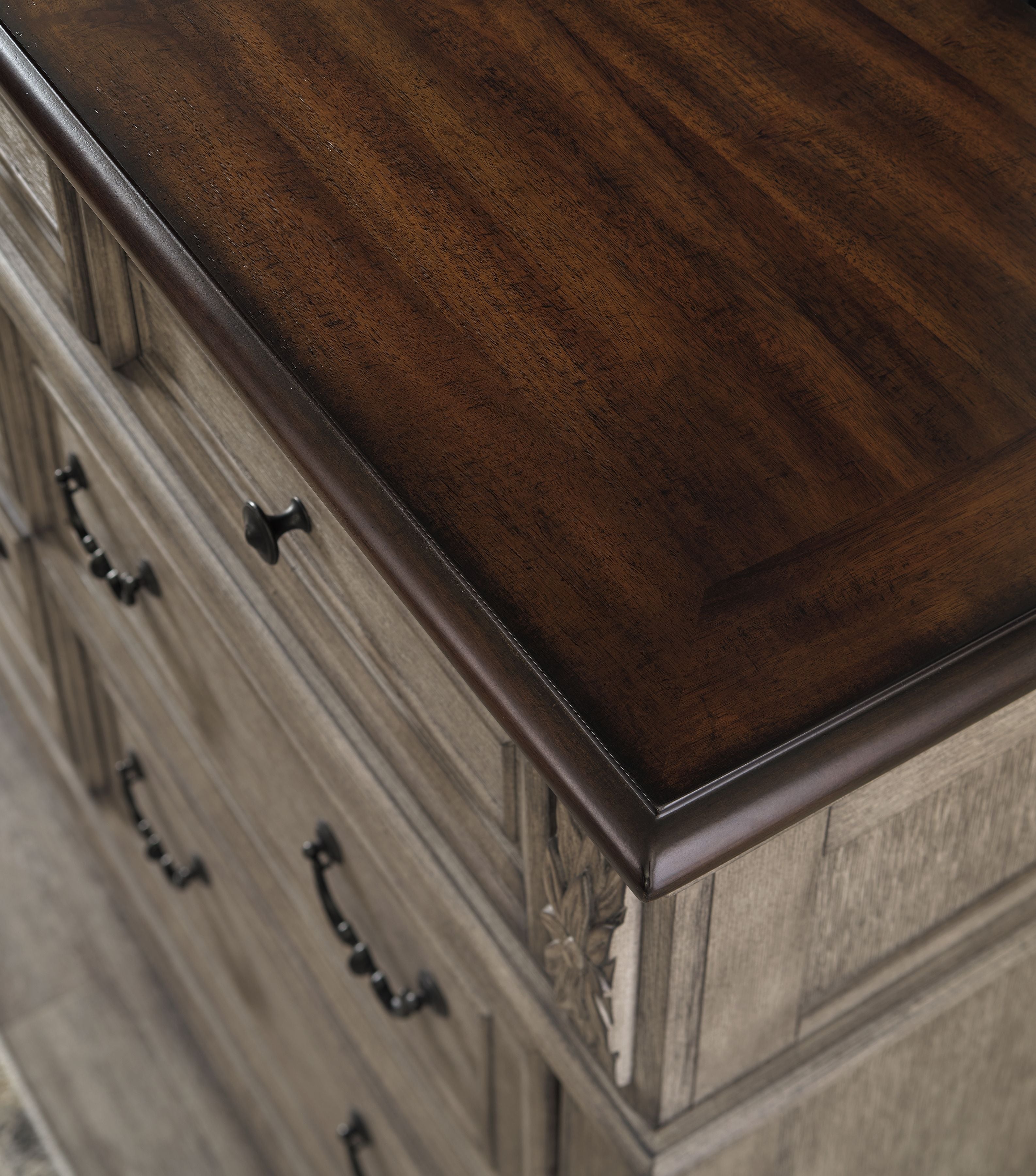 Signature Design by Ashley® Lodenbay - Antique Gray - Dresser, Mirror | Meri Furniture