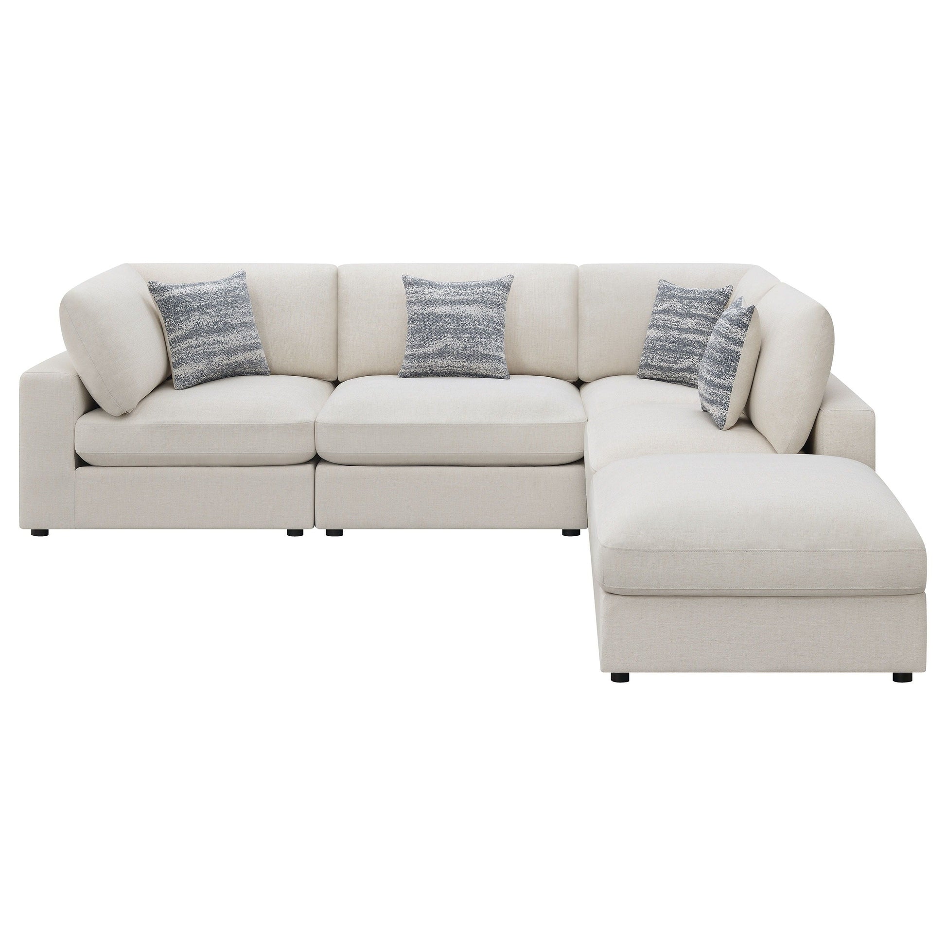 Coaster Fine Furniture Serene - Upholstered Modular Sectional Sofa | Meri Furniture