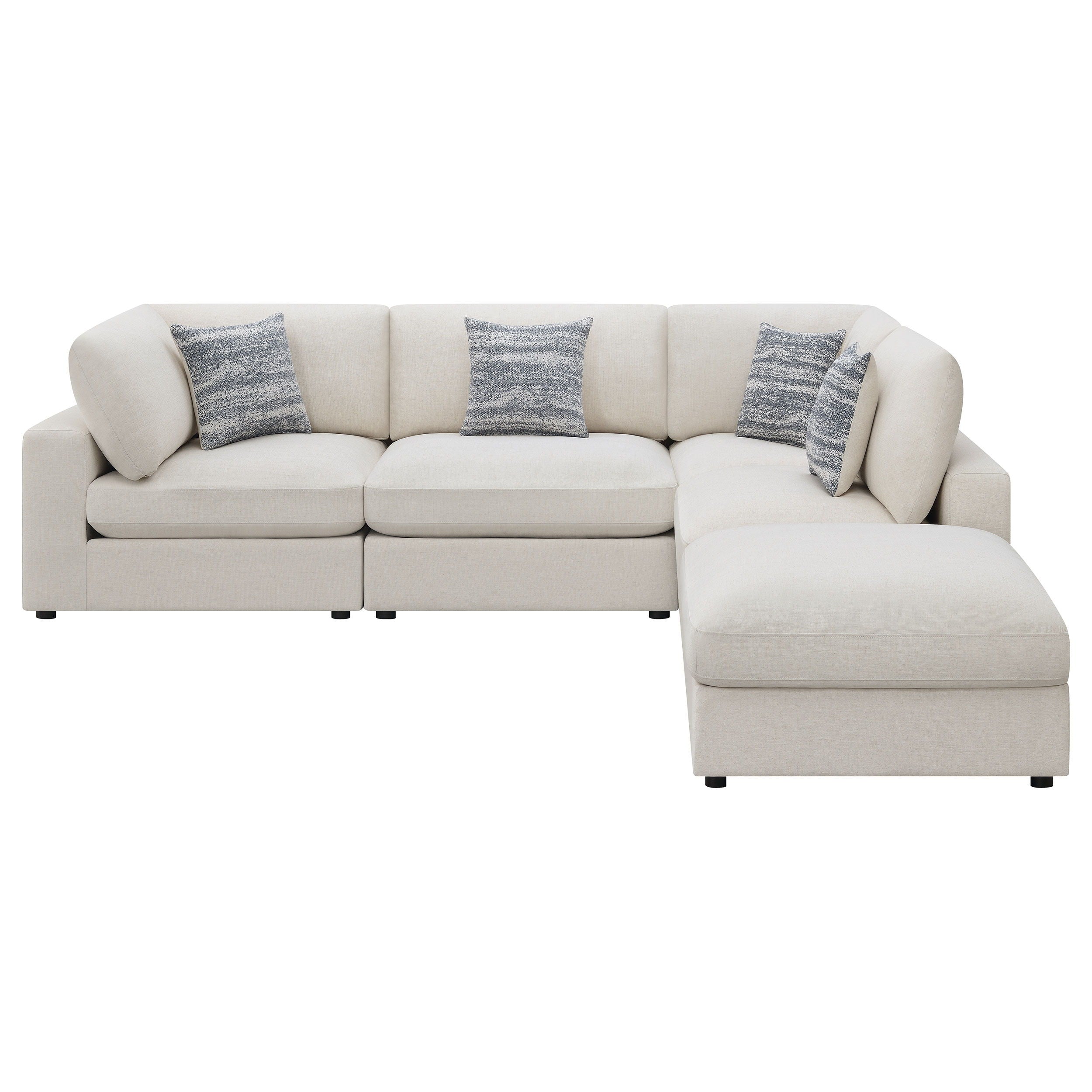 Coaster Fine Furniture Serene - Upholstered Modular Sectional Sofa | Meri Furniture