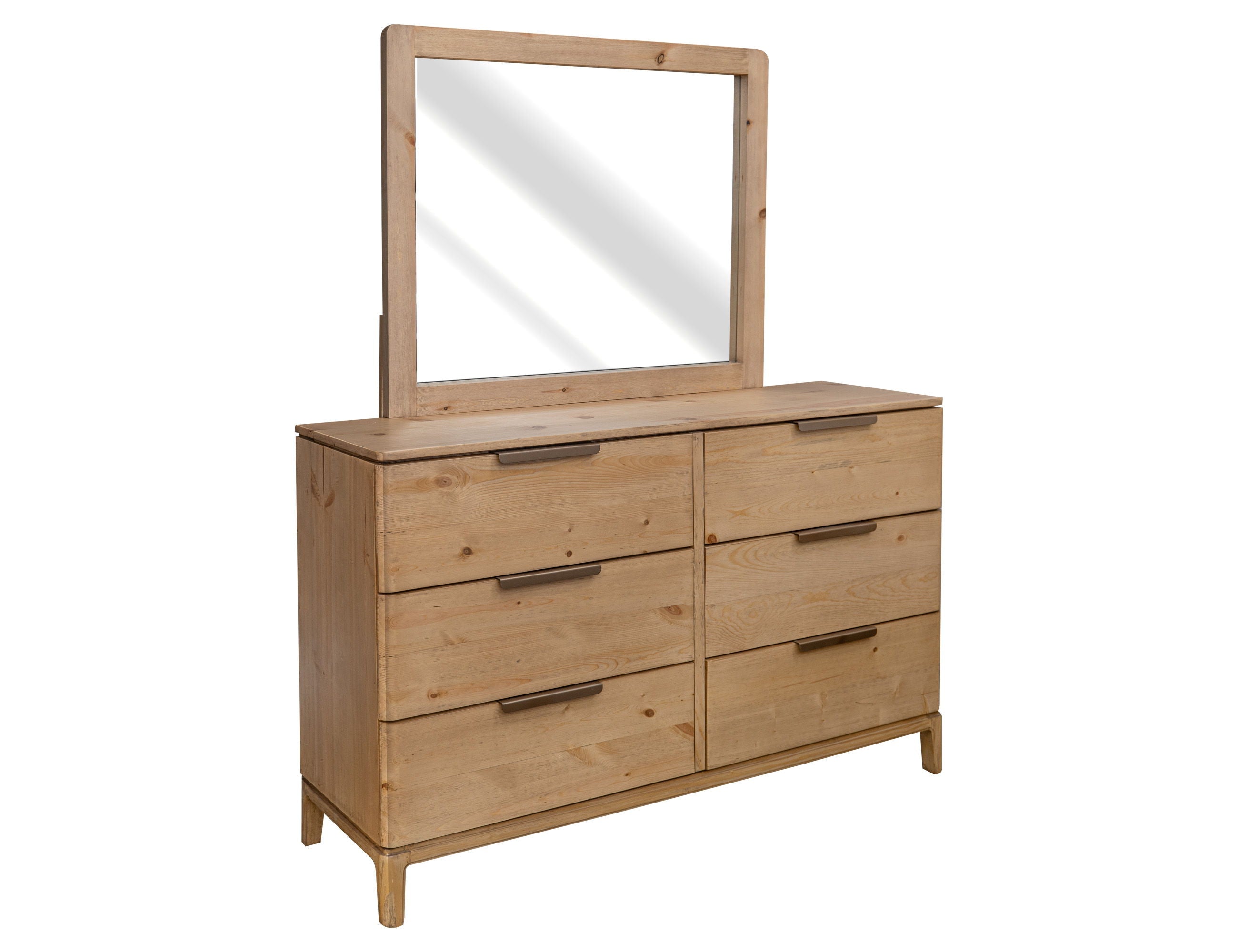 International Furniture Direct Santa Rosa - Dresser - Hazelnut | Meri Furniture