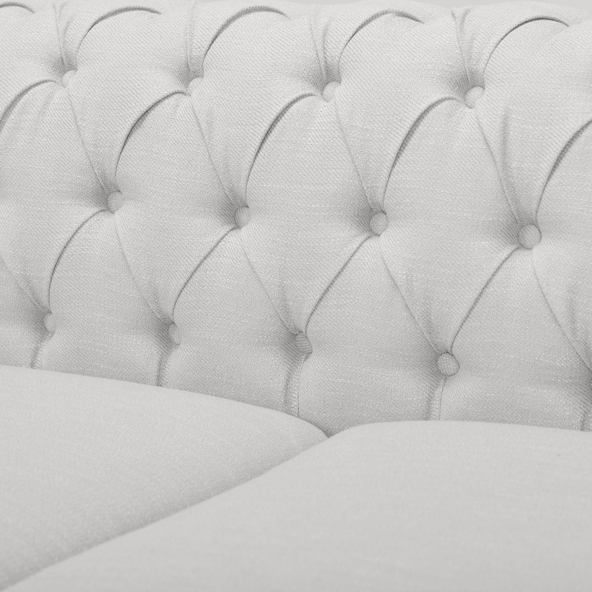 Chesterfield Style 3 Seater Sofa With Deep Button Tufting