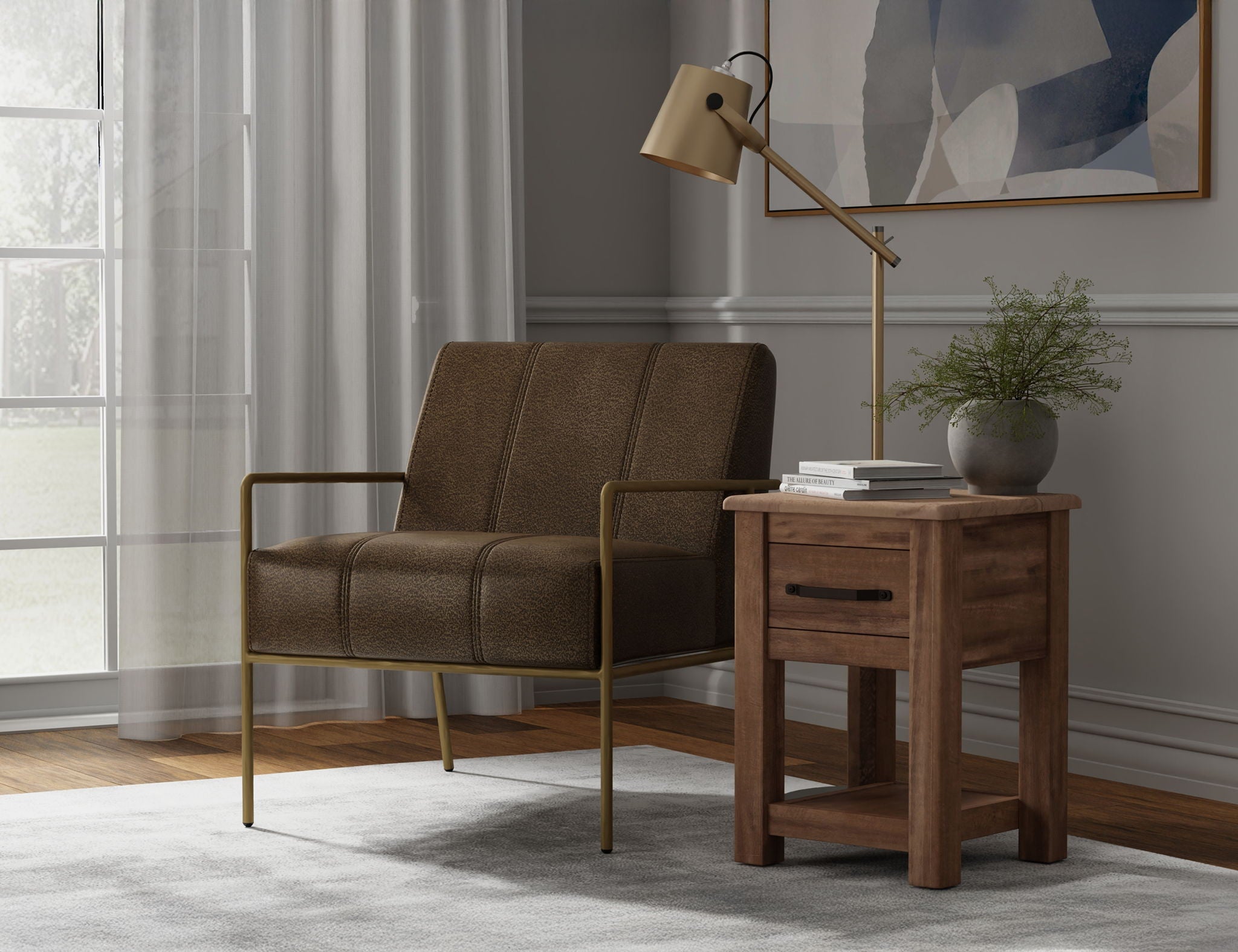 Aragon - Armchair - Onyx