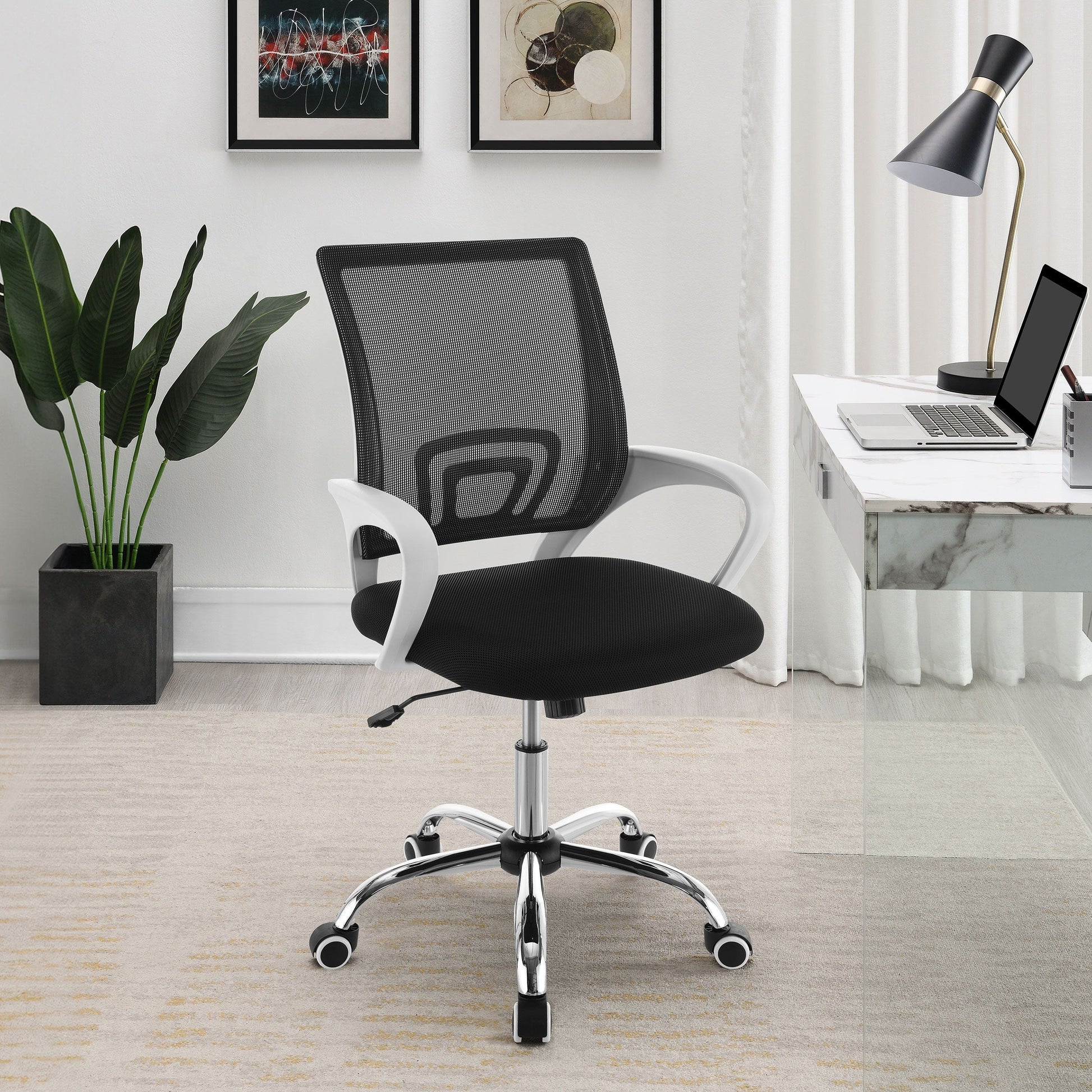 Coaster Fine Furniture Felton - Upholstered Adjustable Home Office Desk Chair | Meri Furniture