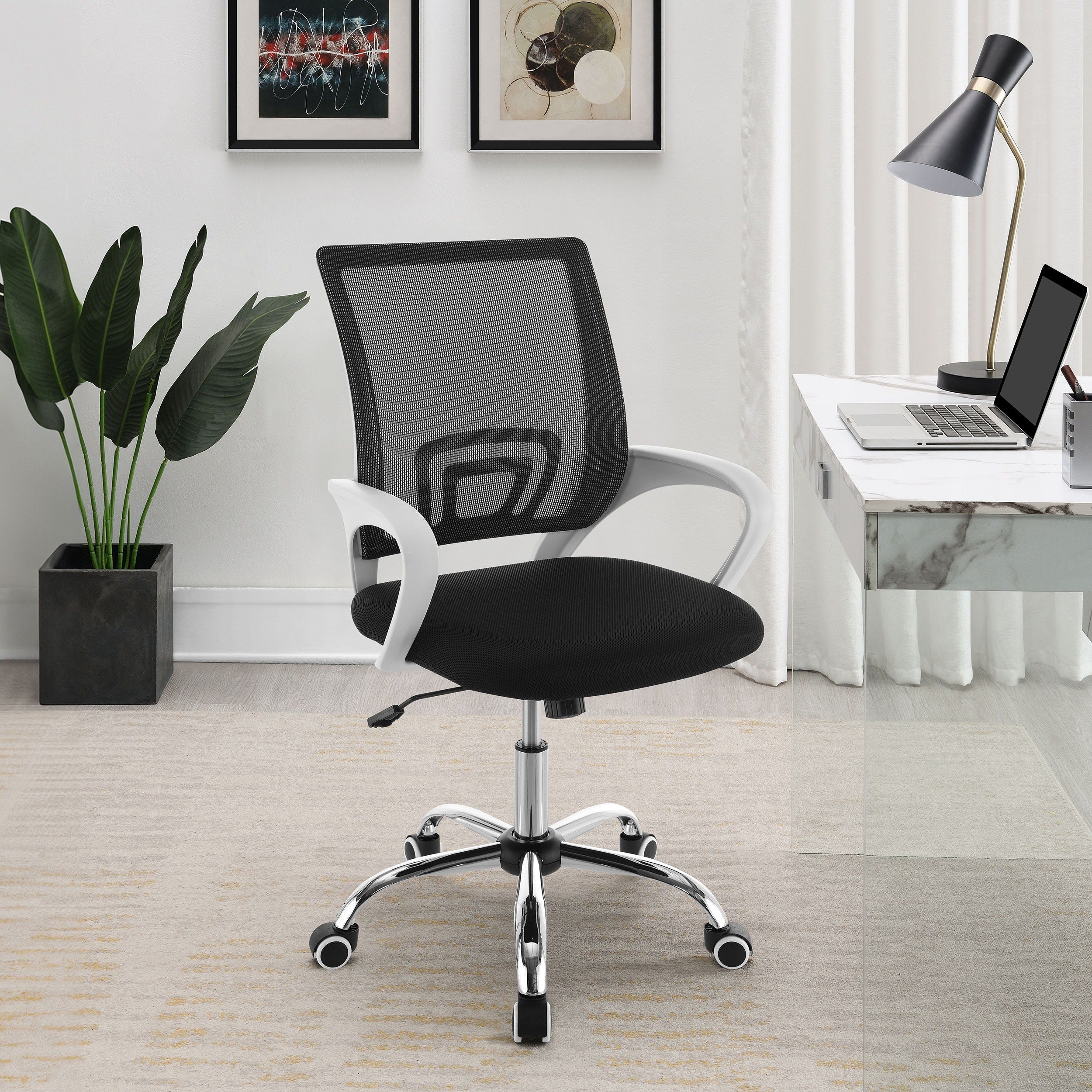 Coaster Fine Furniture Felton - Upholstered Adjustable Home Office Desk Chair | Meri Furniture