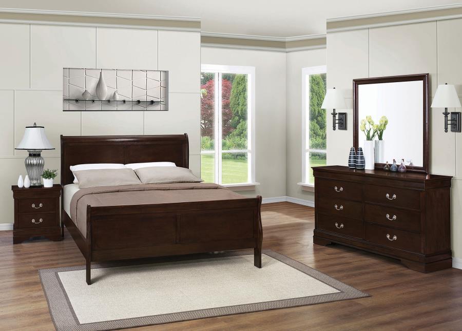 Coaster Fine Furniture Louis Philippe - Traditional Bedroom Set | Meri Furniture