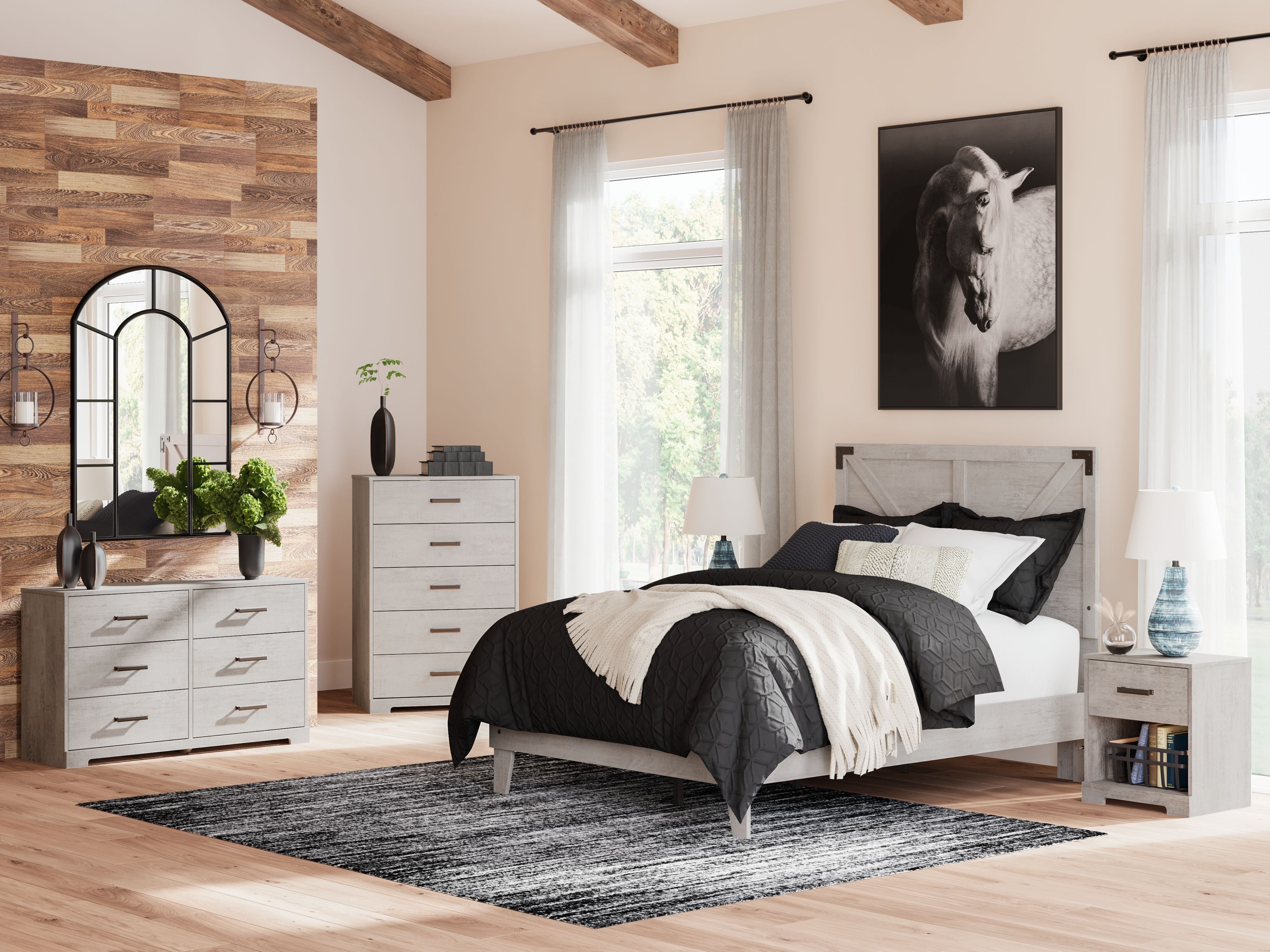 Signature Design by Ashley® Shawburn - Platform Bedroom Set | Meri Furniture
