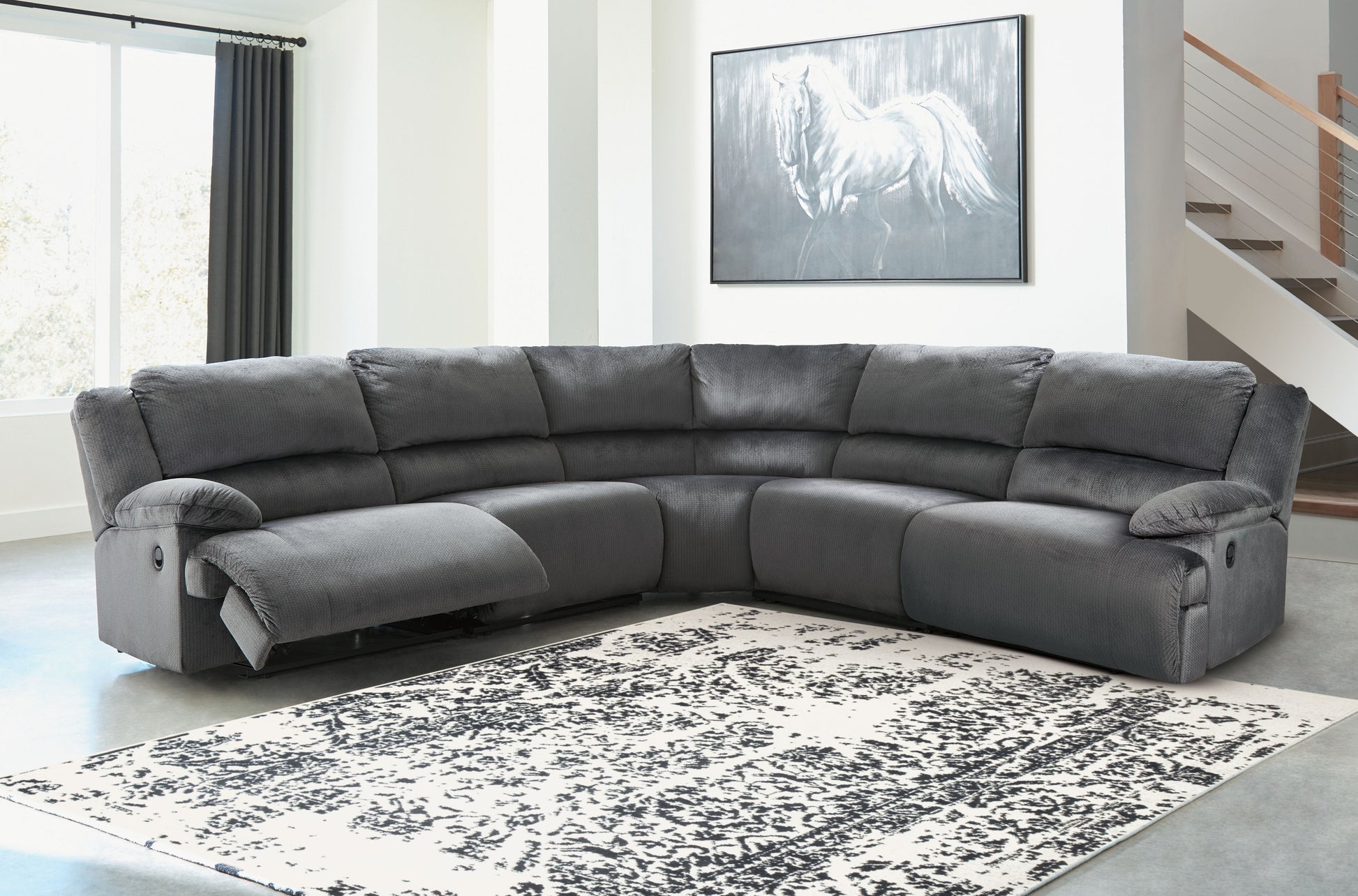 Signature Design by Ashley® Clonmel - Reclining Sectional | Meri Furniture