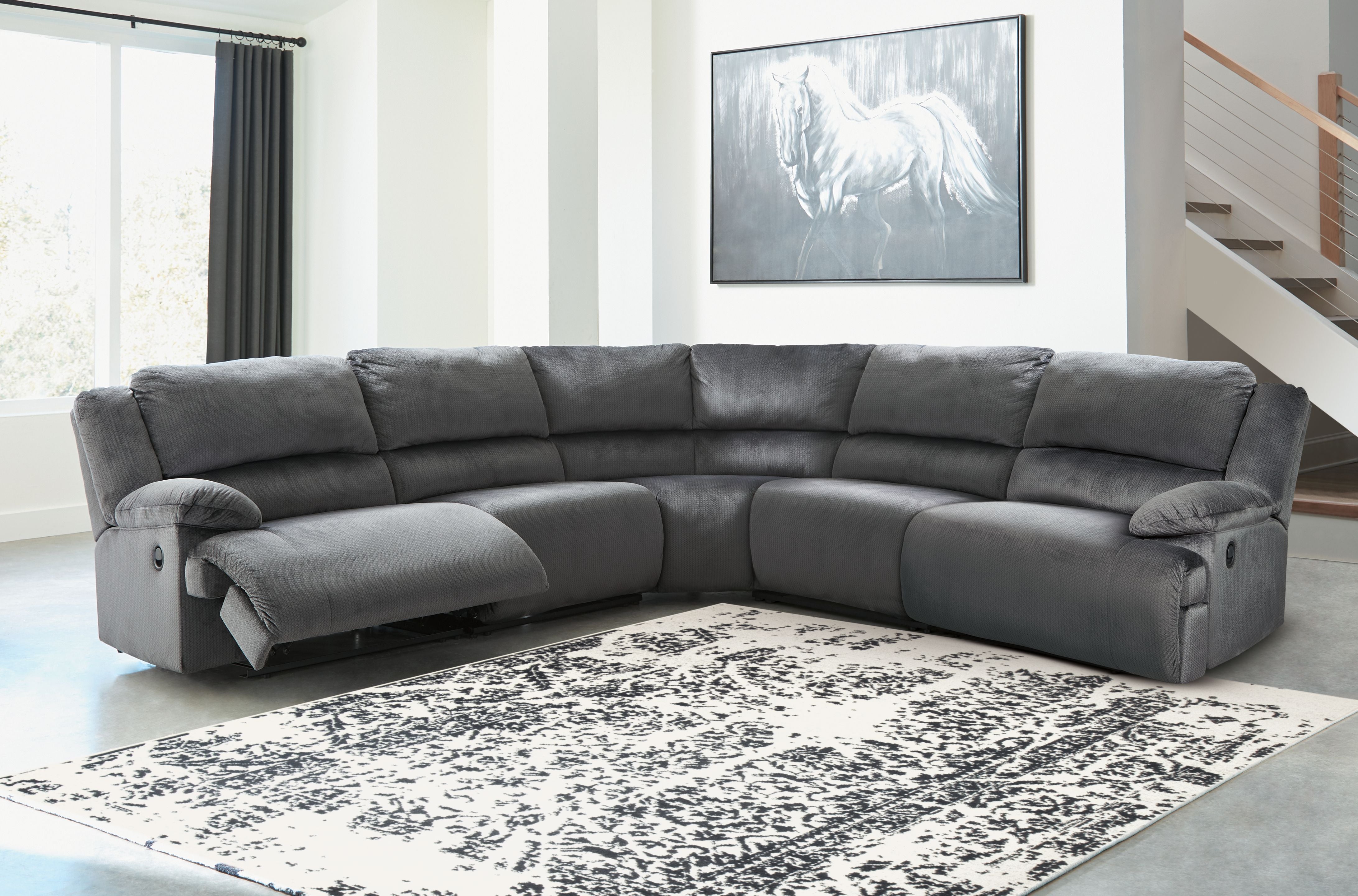 Signature Design by Ashley® Clonmel - Reclining Sectional | Meri Furniture