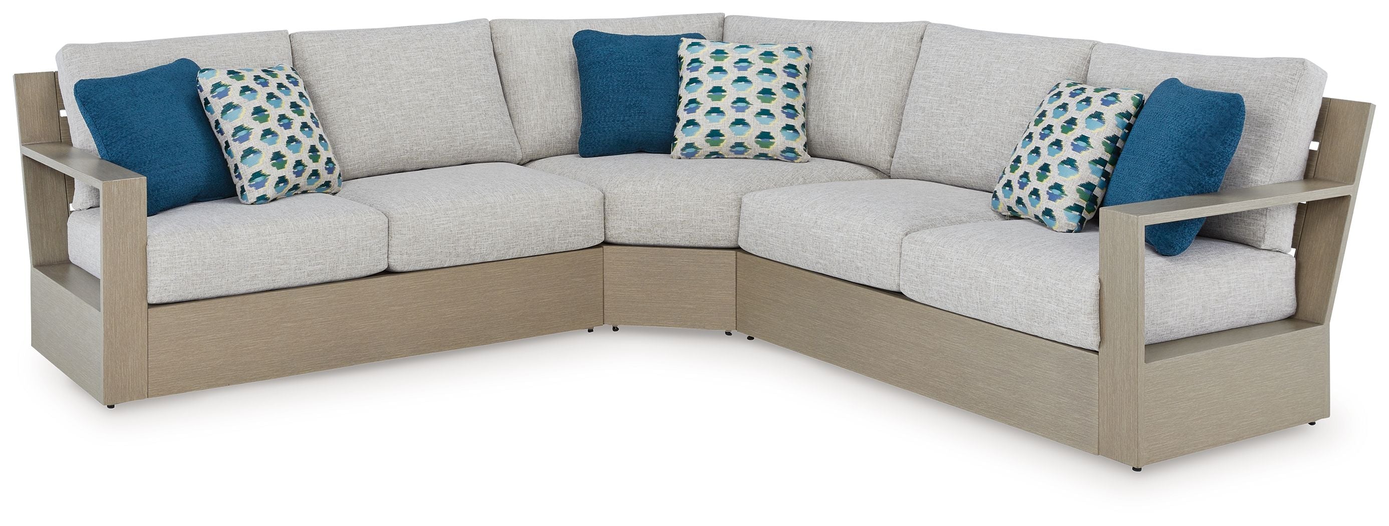 Signature Design by Ashley® Kimpton Isle - Outdoor Sectional | Meri Furniture