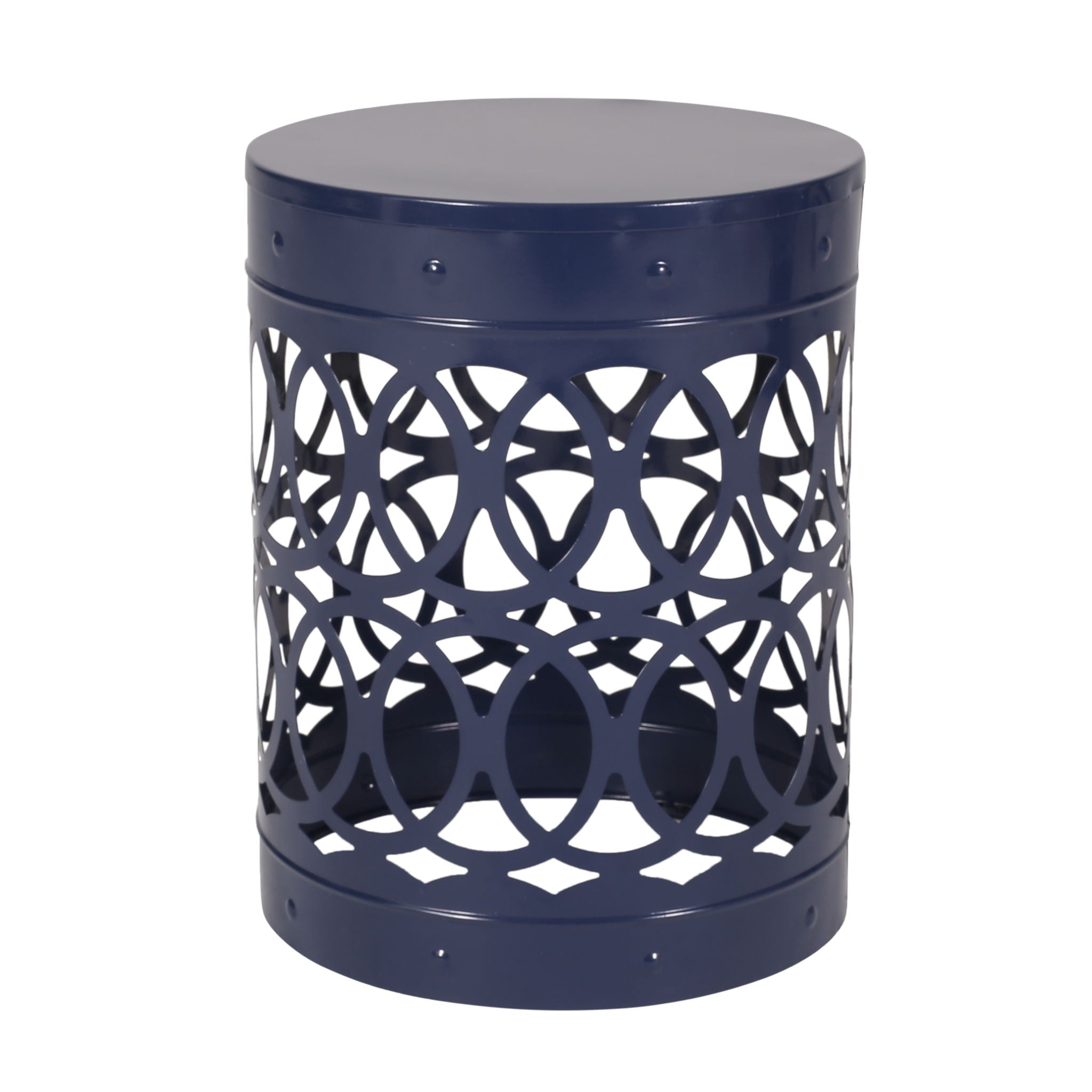 Delight - Powder Coated Iron End Table (Set of 2)