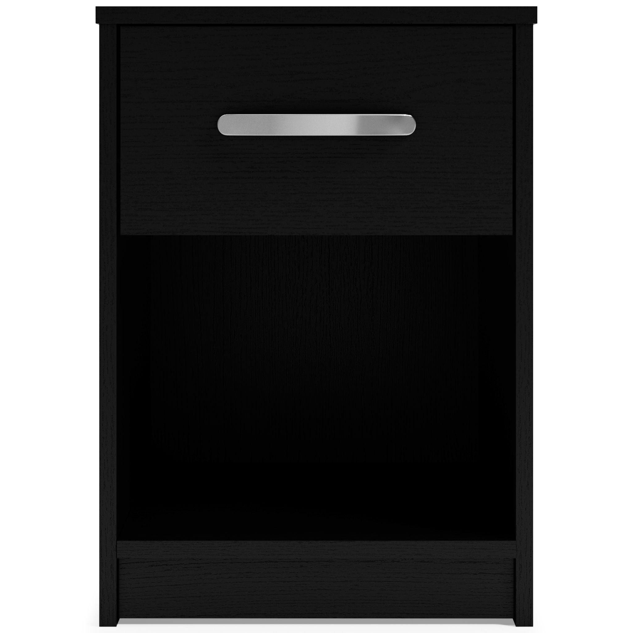 Finch - One Drawer Night Stand - 23" Height - Black