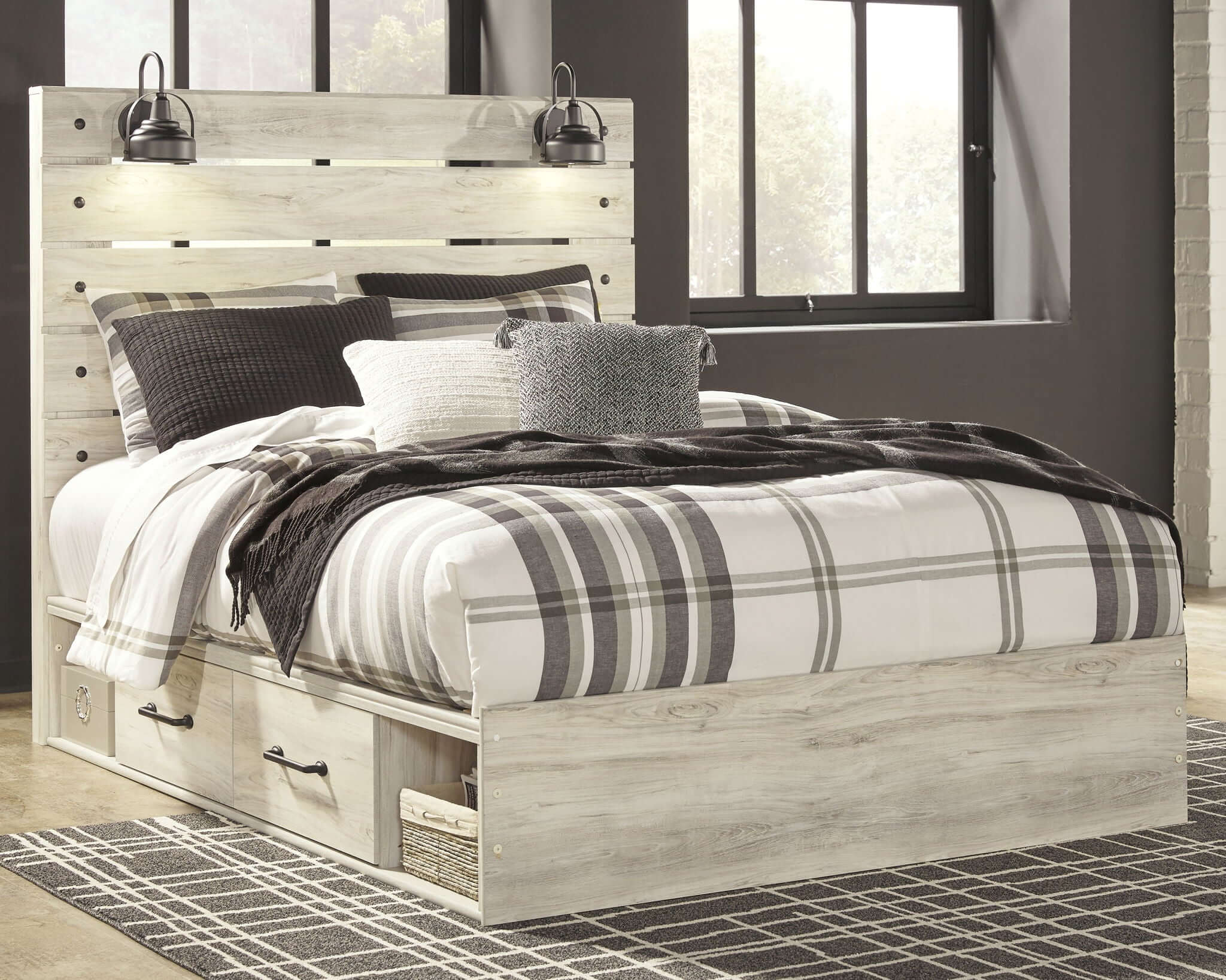 Cambeck - Panel Bed | Meri Furniture