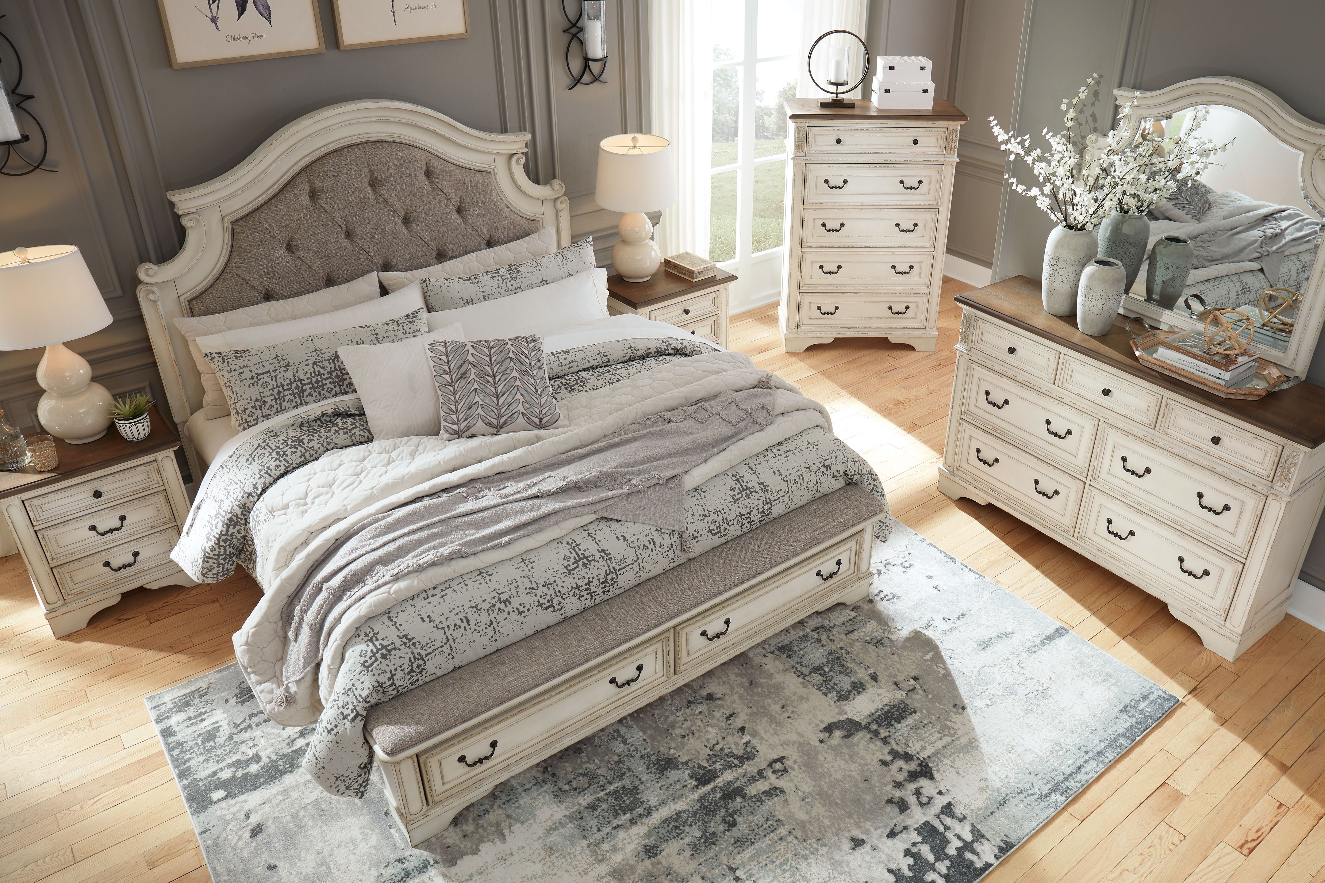 Signature Design by Ashley® Realyn - Storage Bedroom Set | Meri Furniture