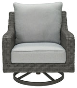 Elite Park - Gray - Swivel Lounge W/ Cushion