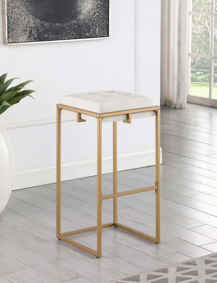 Coaster Fine Furniture Nadia - Upholstered Backless Stool (Set of 2) | Meri Furniture