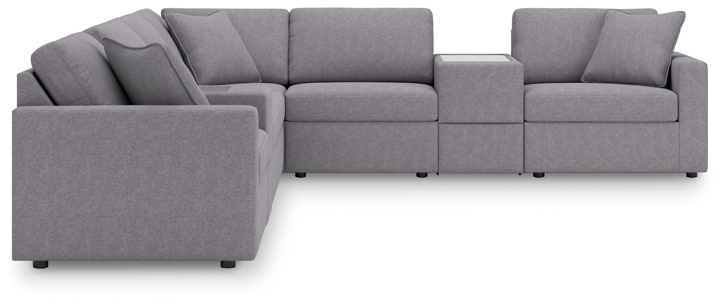 Signature Design by Ashley® Modmax - Granite - Sectional | Meri Furniture