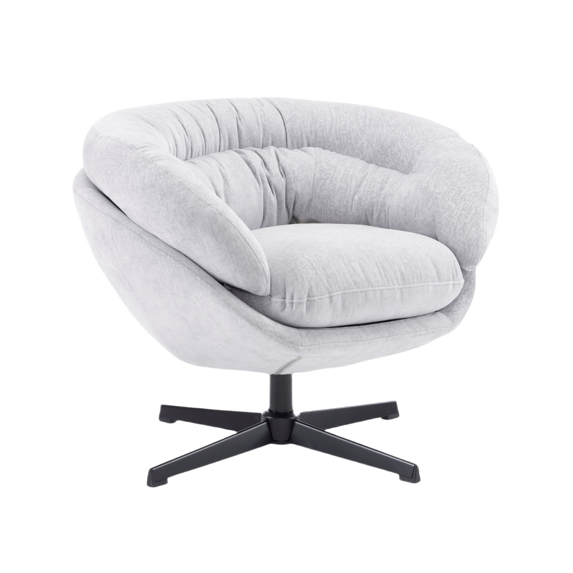 Modern Chenille Office Chair With 360 Degree Swivel