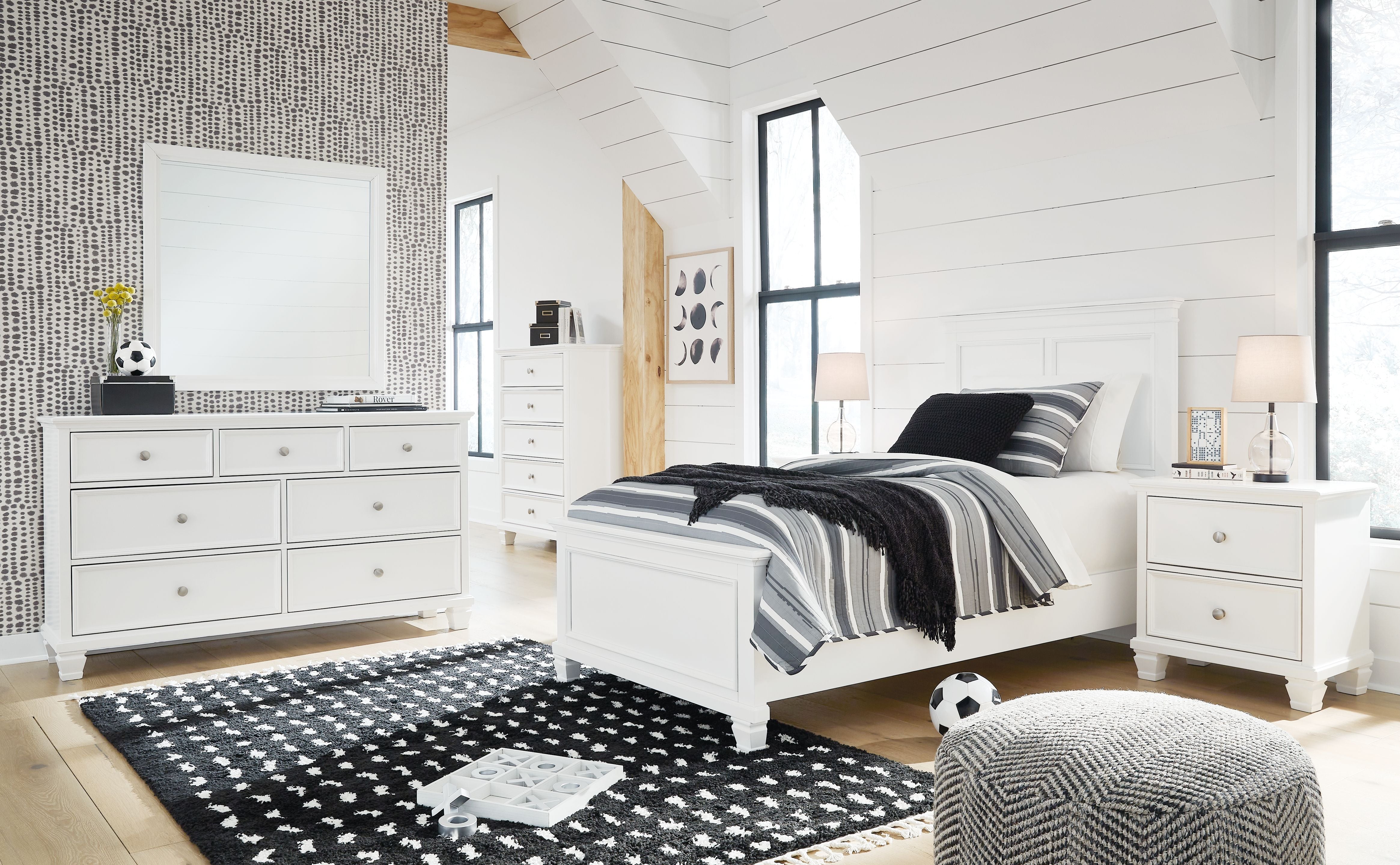 Signature Design by Ashley® Fortman - Panel Bedroom Set | Meri Furniture