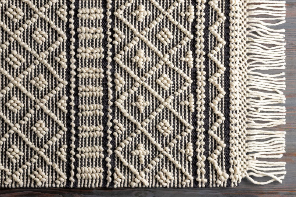 Farmhouse Tassels Handmade Rug