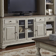Liberty Furniture Morgan Creek - Entertainment TV Stand - White | Meri Furniture