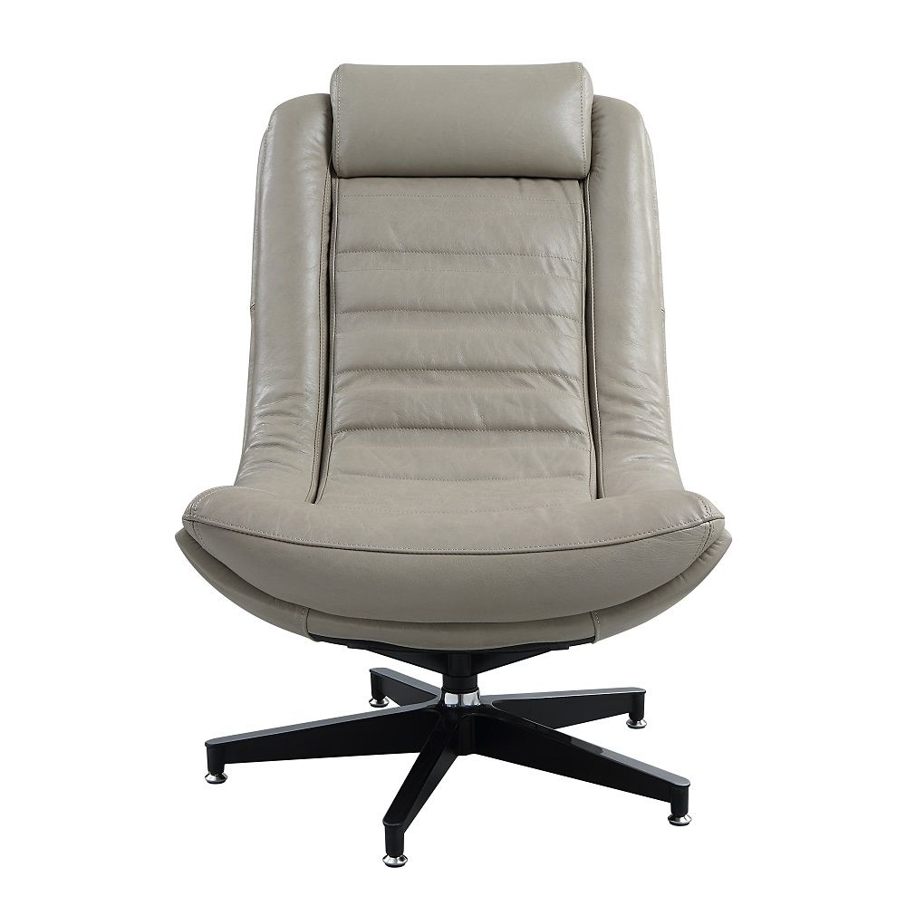 ACME Piran - Accent Chair With Swivel - Twilight | Meri Furniture