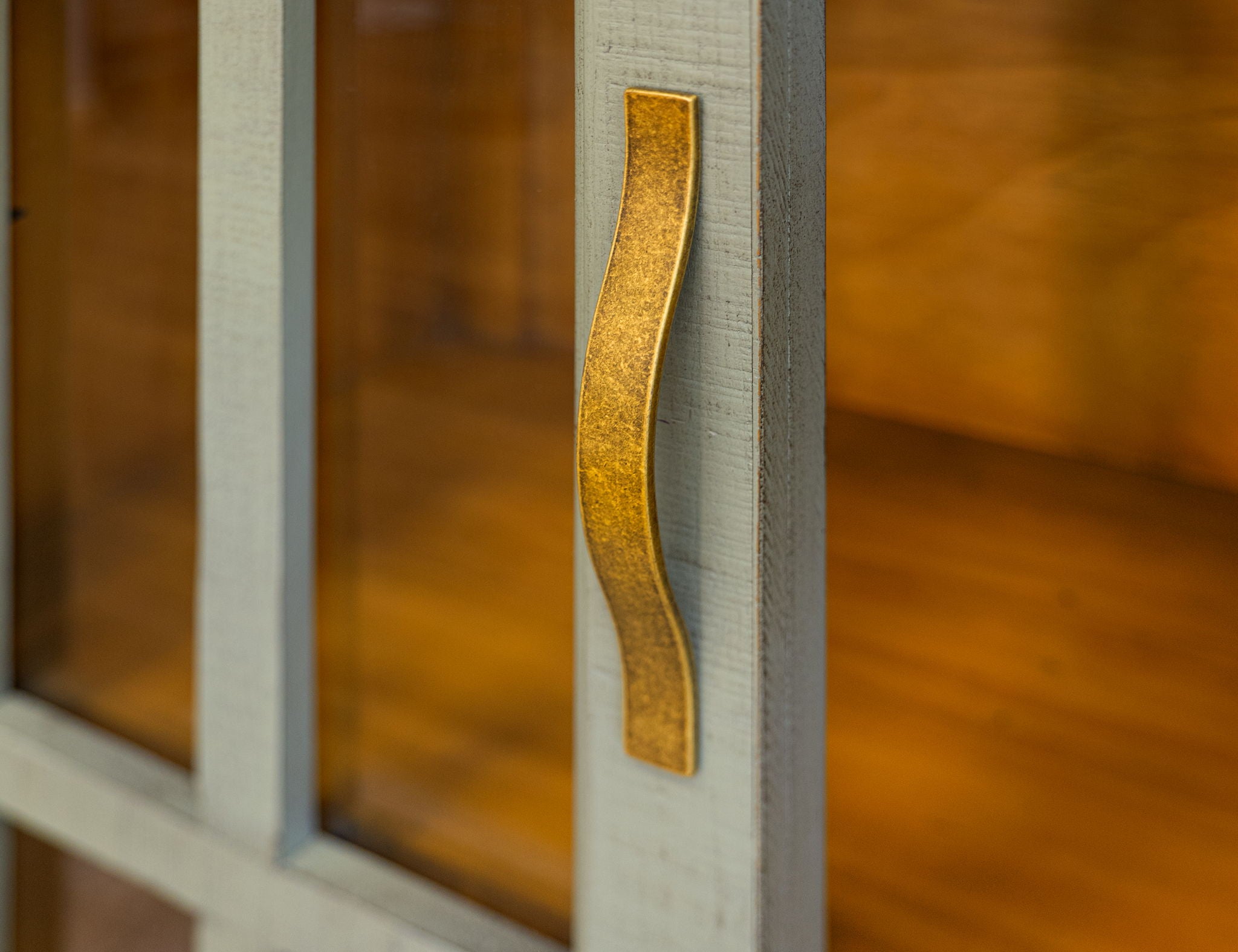 Toscana - 1 Drawer 2 Glass Doors Cabinet