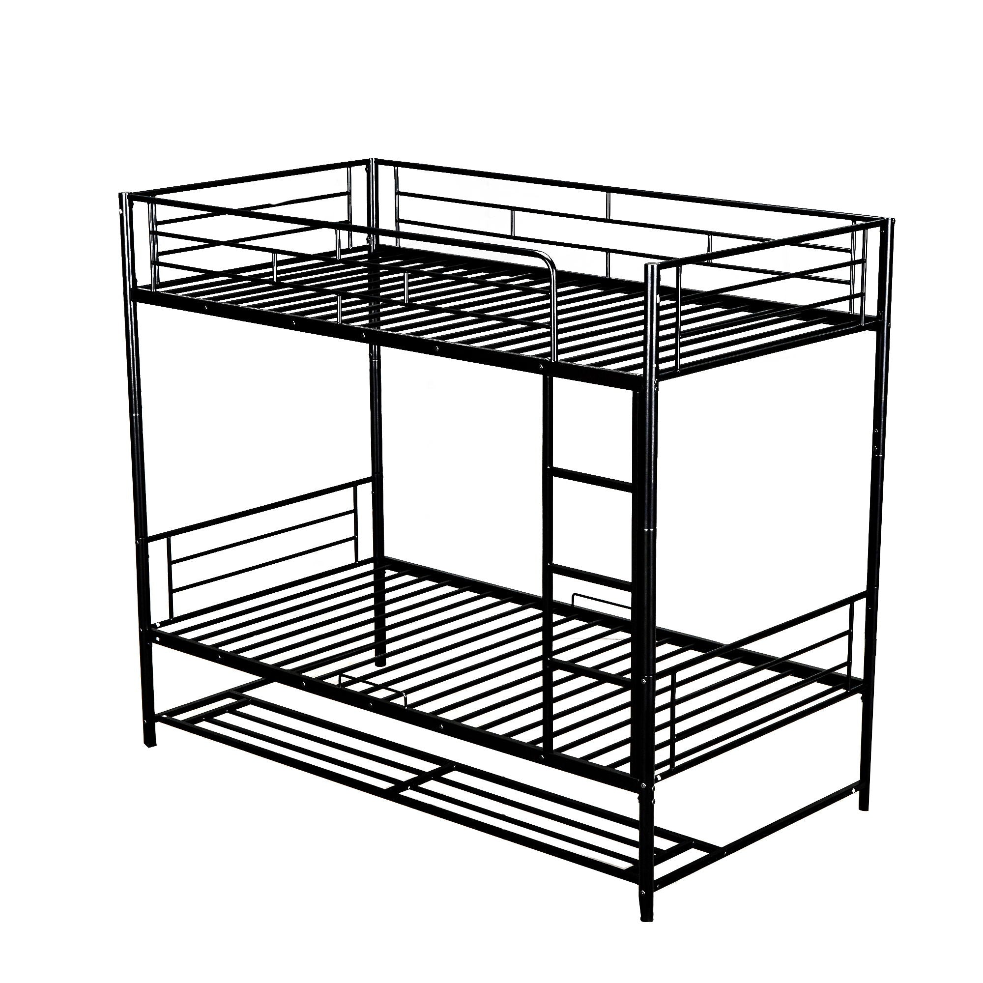 Metal Bunk Bed & Shelf And Guardrails