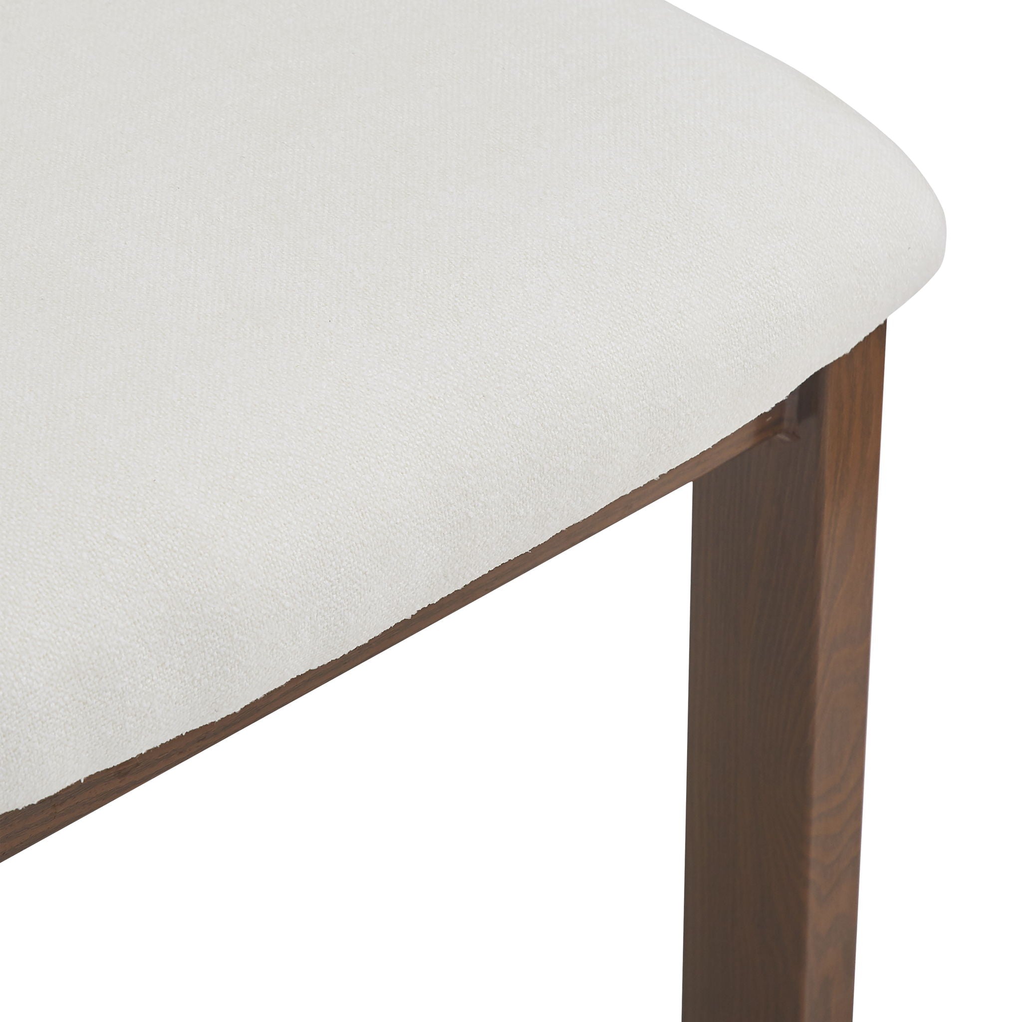 7 Piece Dining Set With Upholstered Armless Chairs And Table