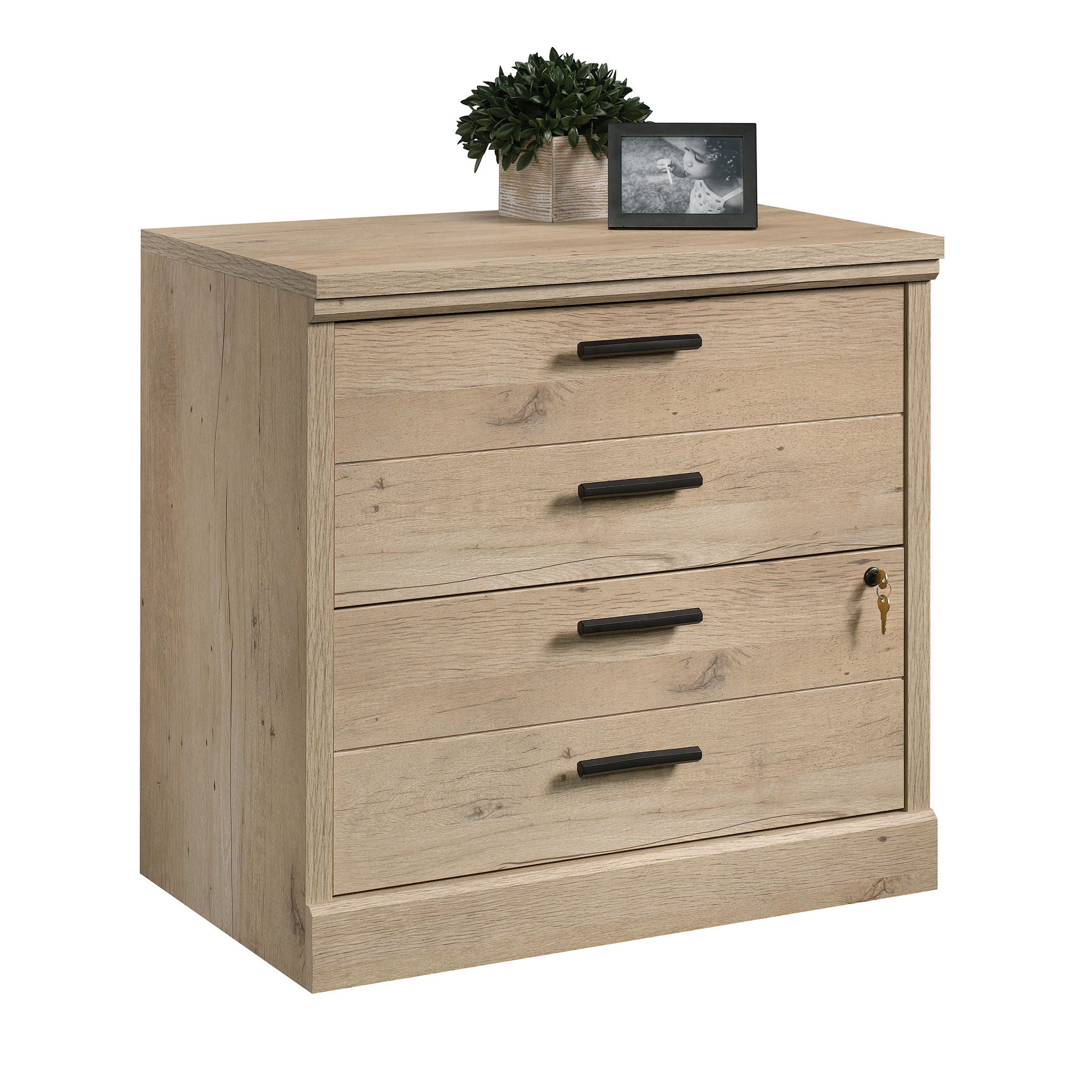Prime Oak 2-Drawer Lateral File Cabinet