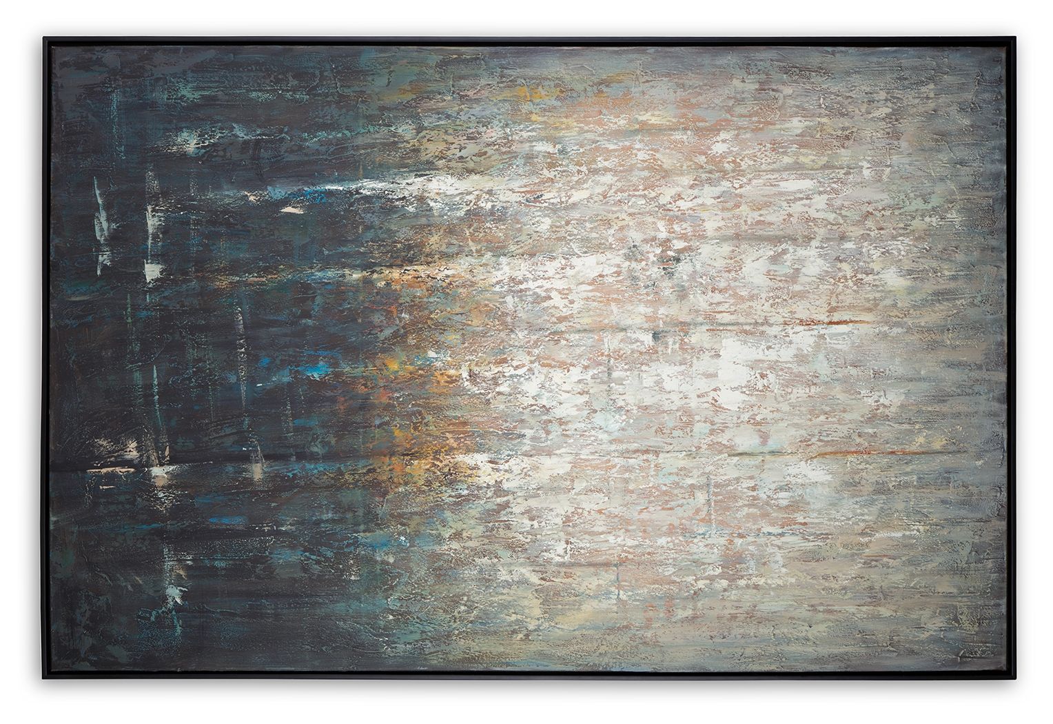 Signature Design by Ashley® Montgain - Tan / Black - Wall Art | Meri Furniture