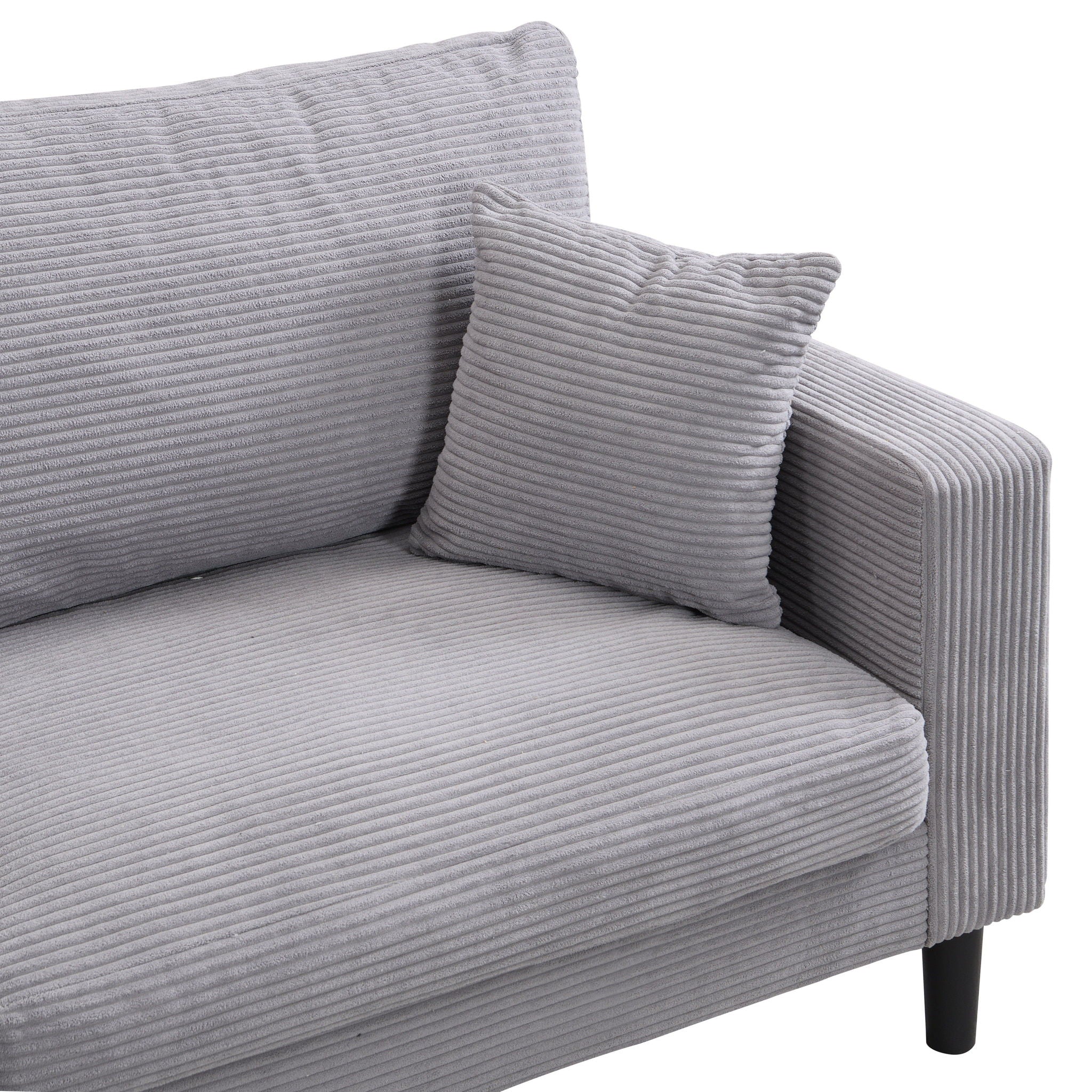 Modern Upholstered Resilience Three Seater Sofa