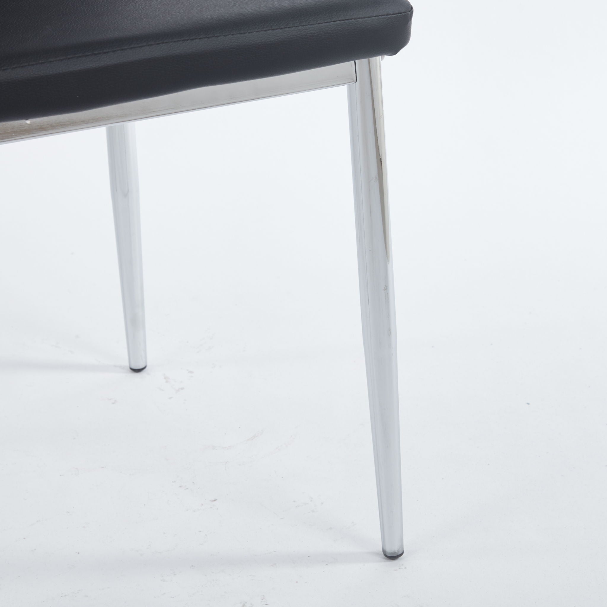 Chrome Leg Dining Chair (Set of 4)