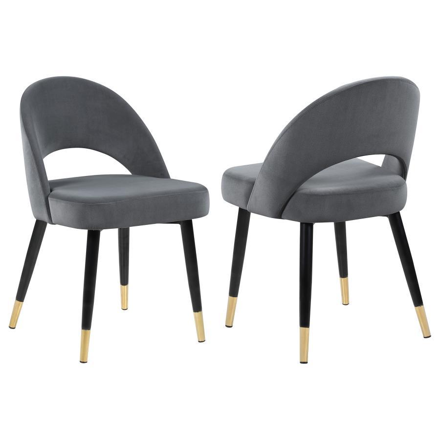 Coaster Fine Furniture Lindsey - Upholstered Dining Side Chair (Set of 2) | Meri Furniture