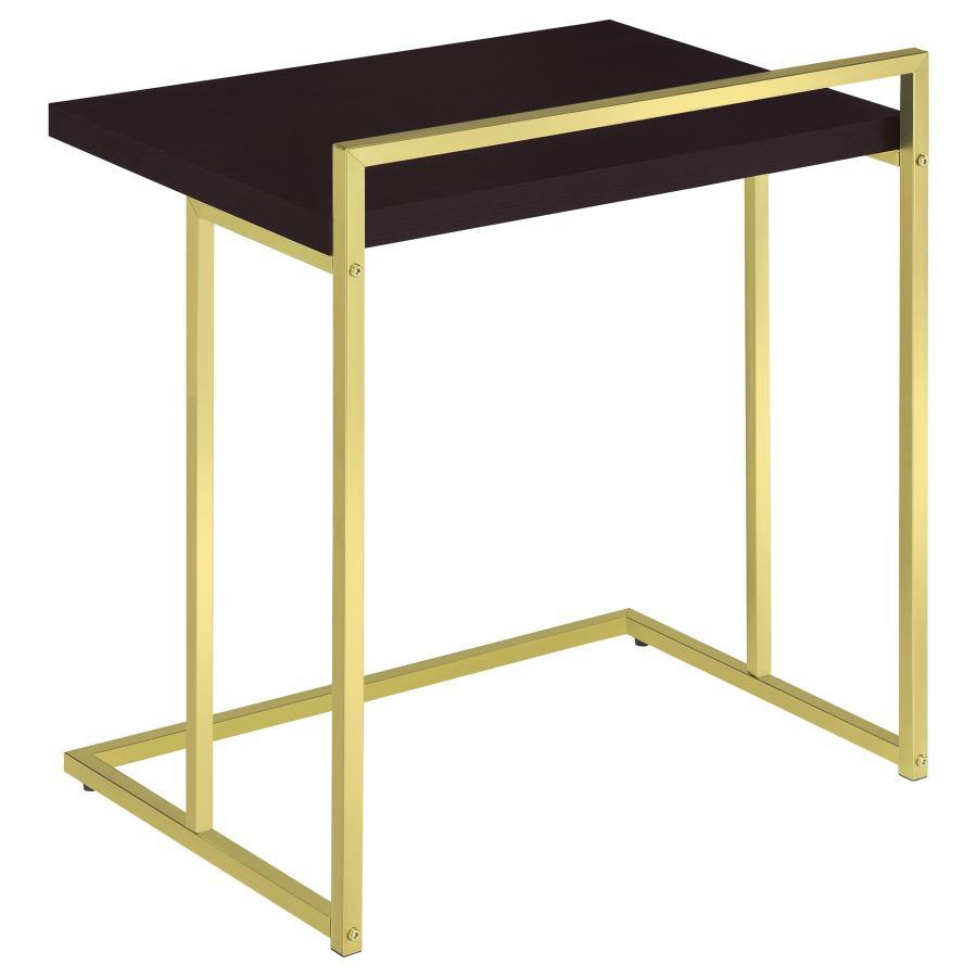 Coaster Fine Furniture Dani - Rectangular C-Shaped Sofa Side Table | Meri Furniture