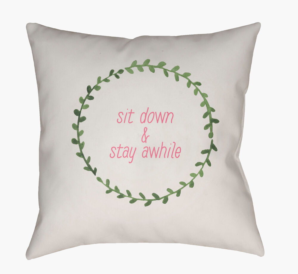 Stay Awhile Pillow