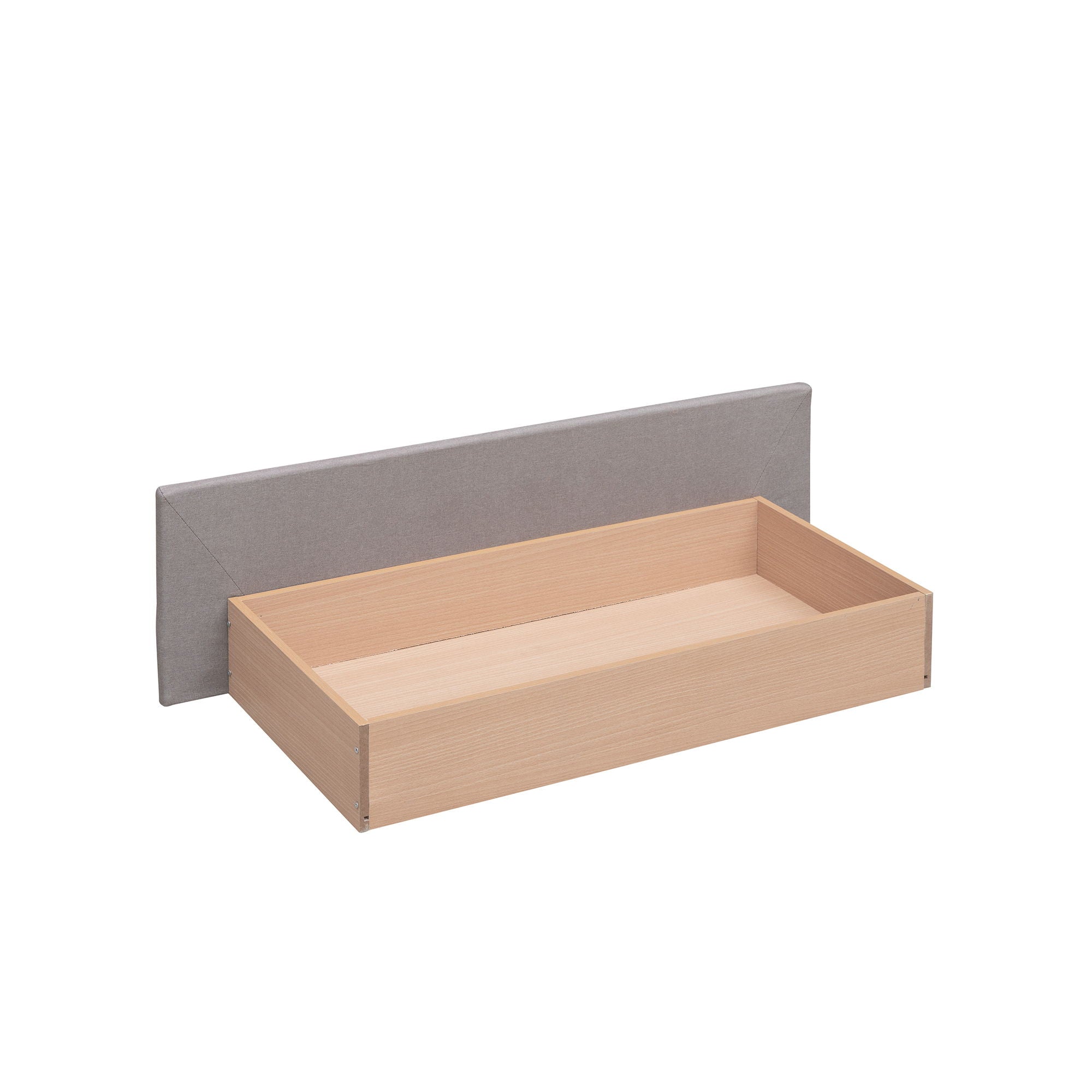 Upholstered Platform Bed With Classic Headboard And Drawers, No Box Spring Needed