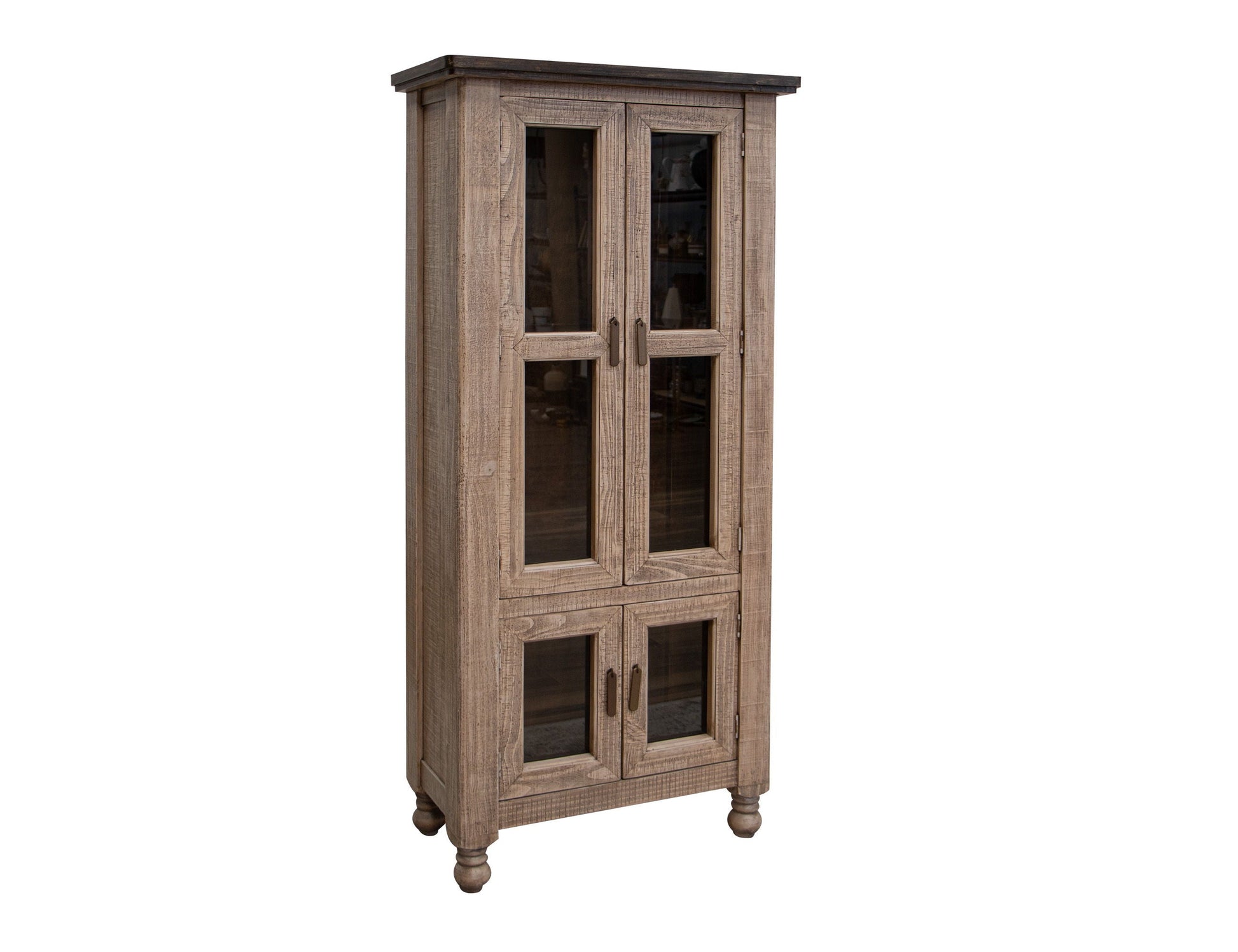 International Furniture Direct Natural Stone - Cabinet - Taupe Brown | Meri Furniture