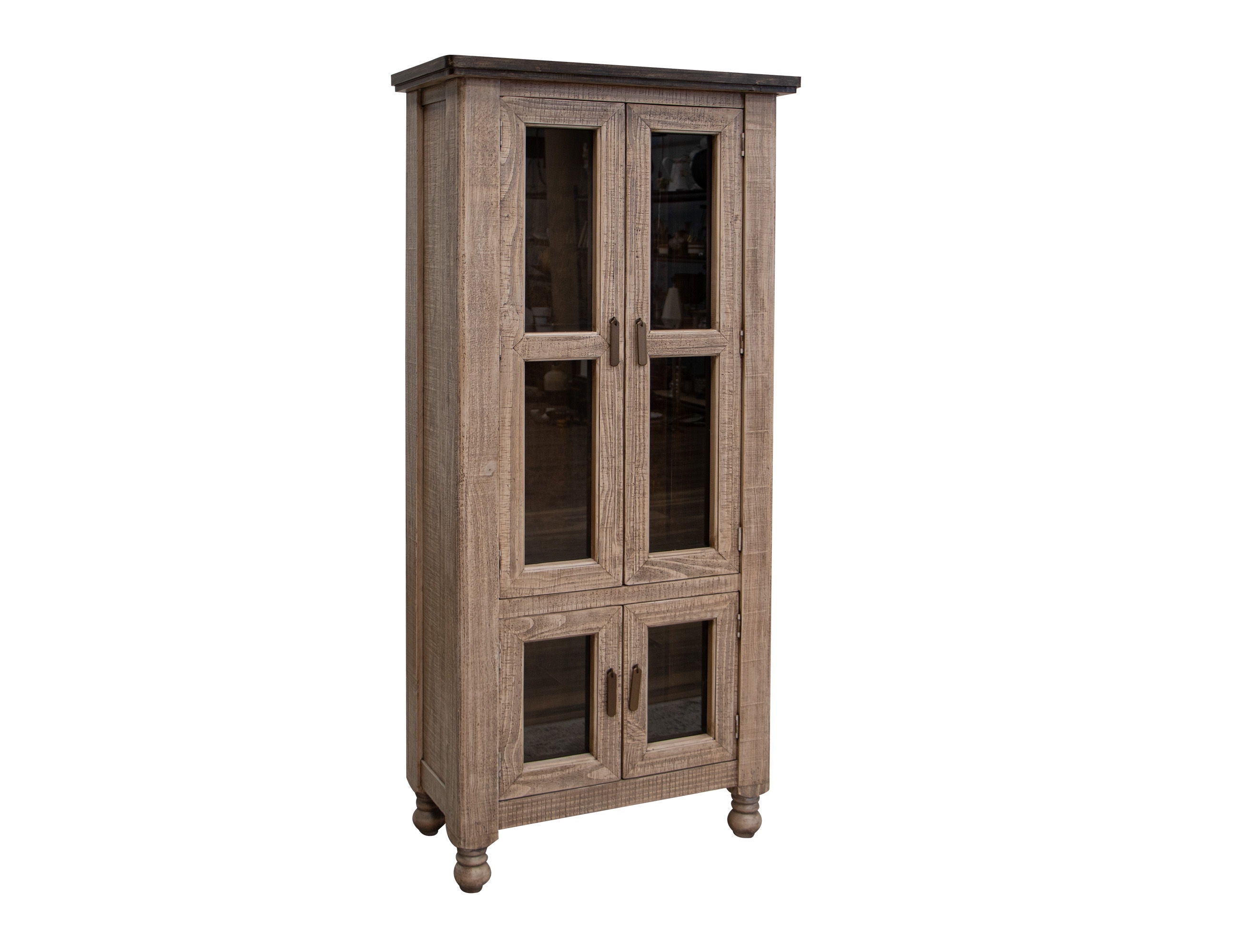 International Furniture Direct Natural Stone - Cabinet - Taupe Brown | Meri Furniture