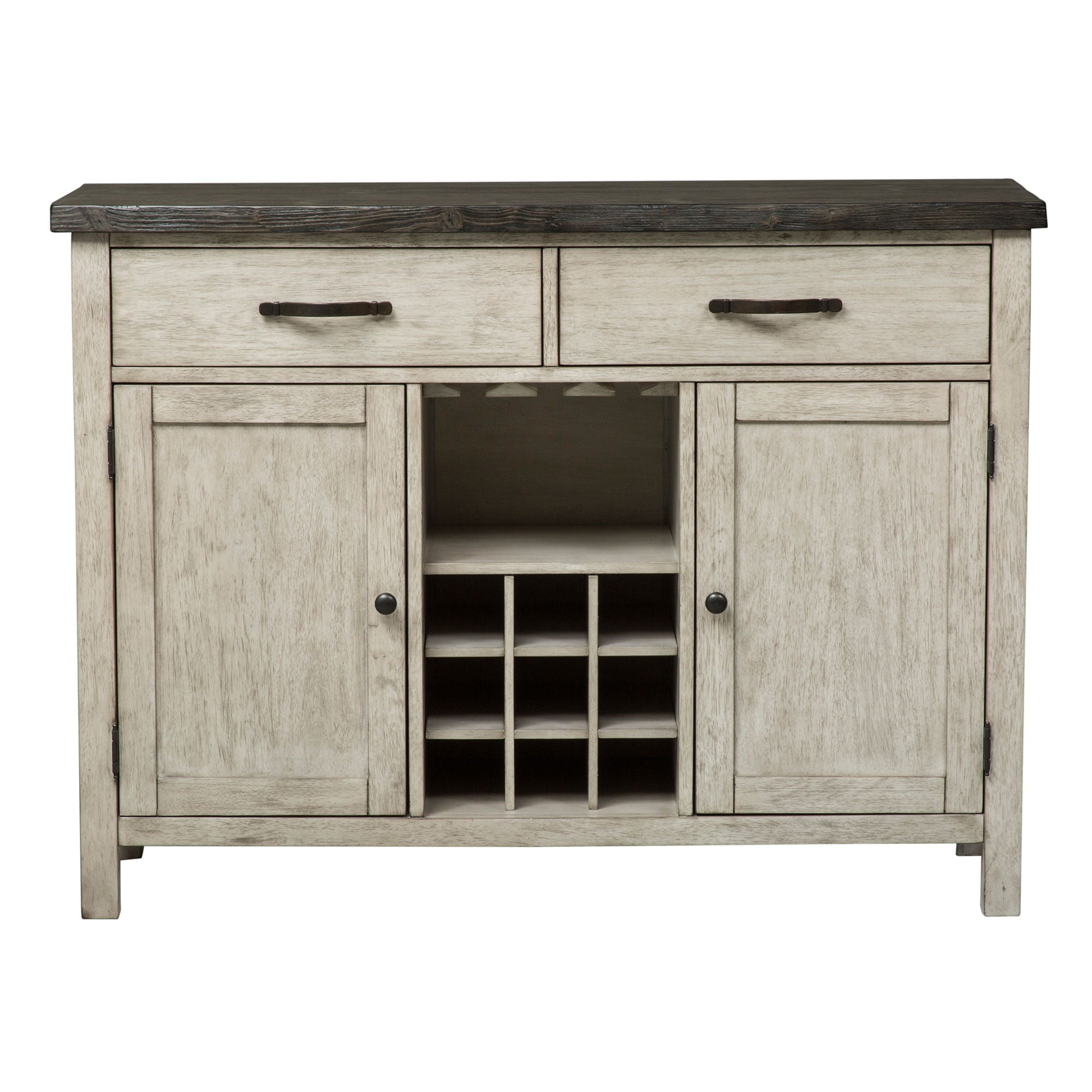 Liberty Furniture Willowrun - Sideboard - Rustic White | Meri Furniture
