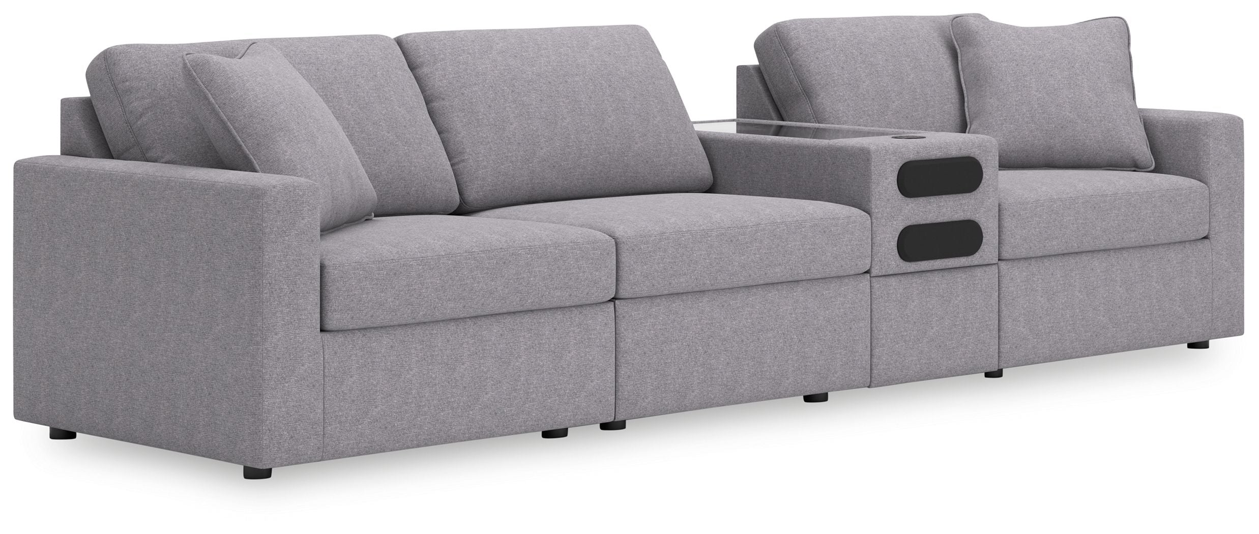 Signature Design by Ashley® Modmax - Granite - Sectional | Meri Furniture