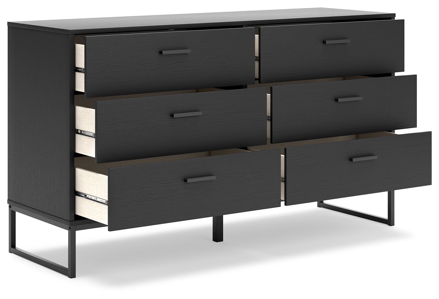 Signature Design by Ashley® Socalle - Six Drawer Dresser | Meri Furniture