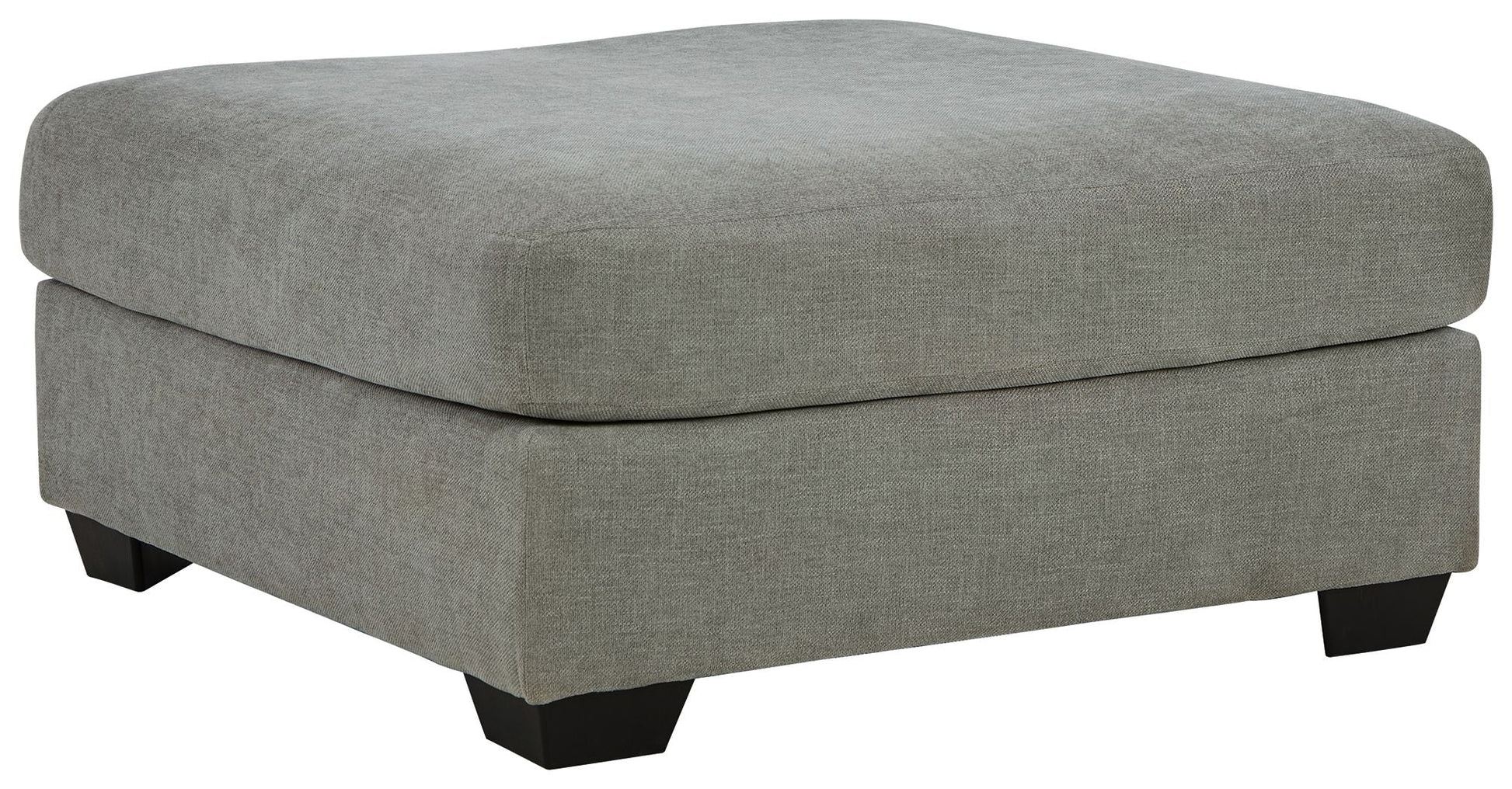 Ashley® Keener - Ash - Oversized Accent Ottoman | Meri Furniture