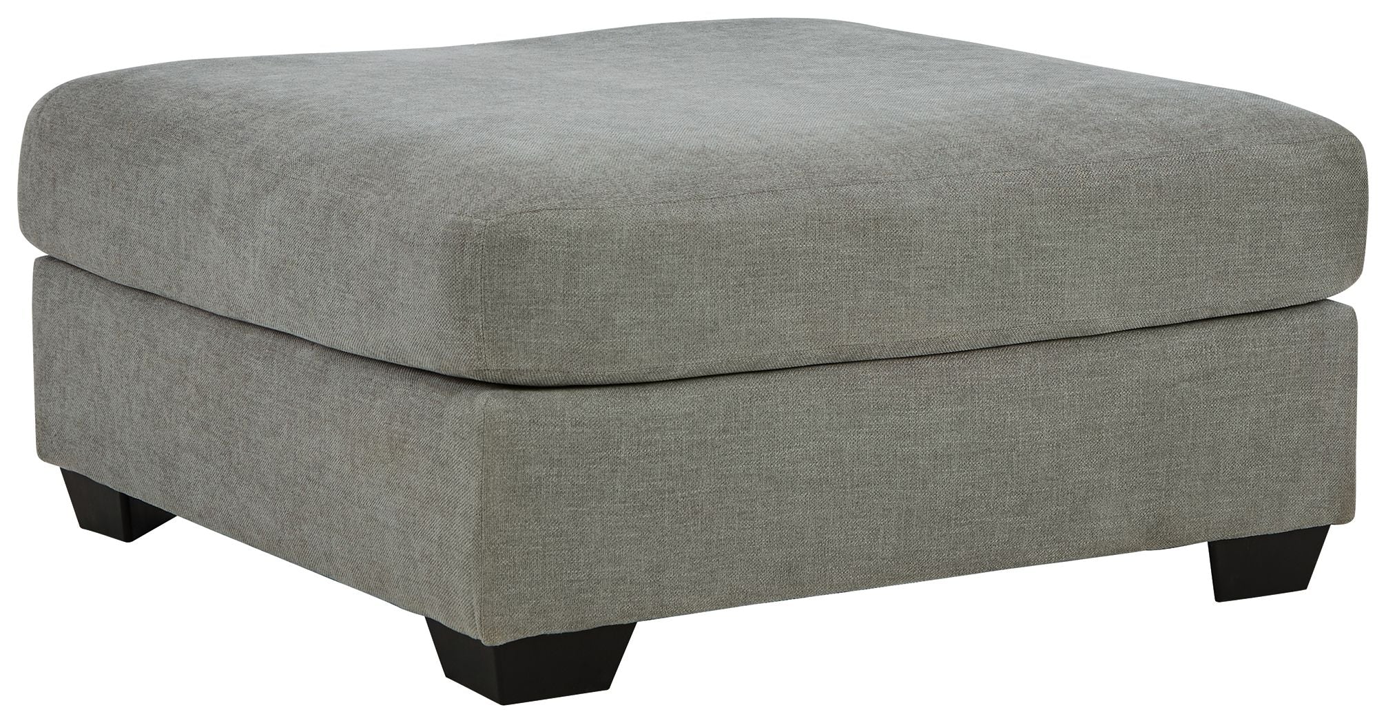 Ashley® Keener - Ash - Oversized Accent Ottoman | Meri Furniture