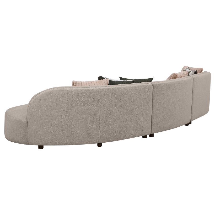 Coaster Fine Furniture Fayette - Upholstered Sectional Sofa | Meri Furniture