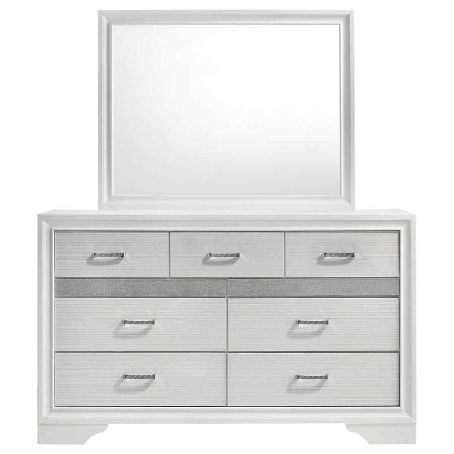 Coaster Fine Furniture Miranda - 7-drawer Dresser With Mirror | Meri Furniture