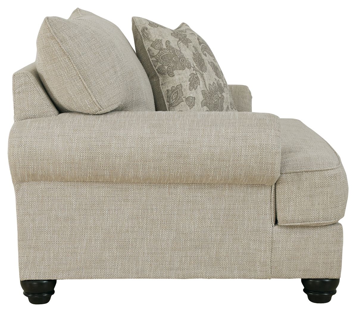 Ashley Furniture Asanti - Fog - Chair And A Half | Meri Furniture