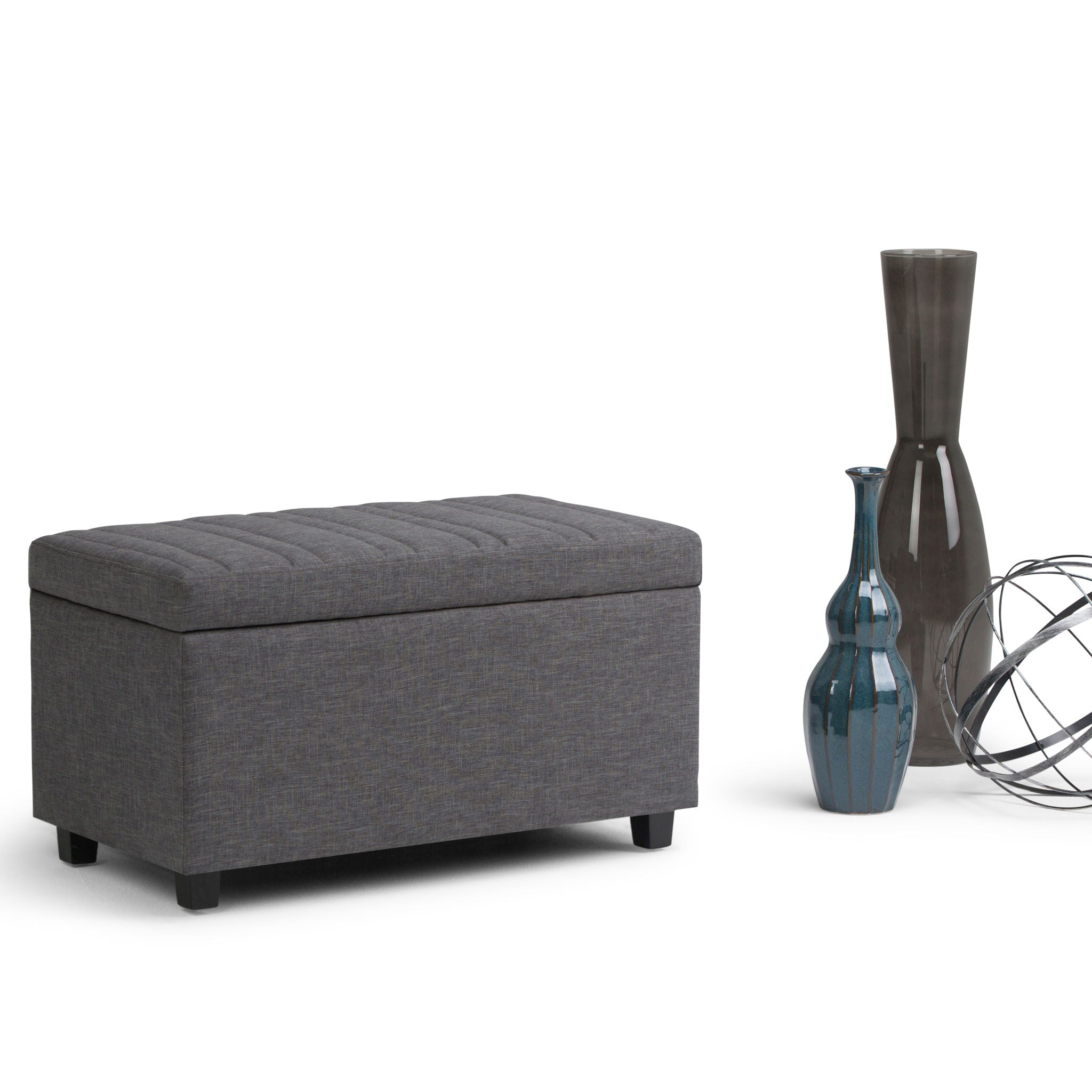 Darcy - Upholstered Storage Ottoman Bench